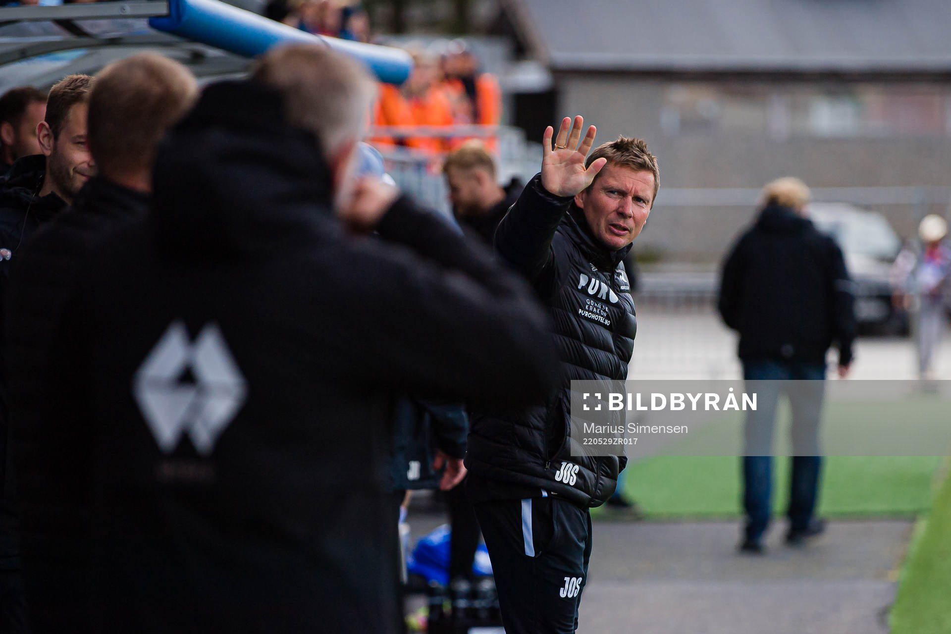 Jostein Grindhaug, head coach of Haugesund