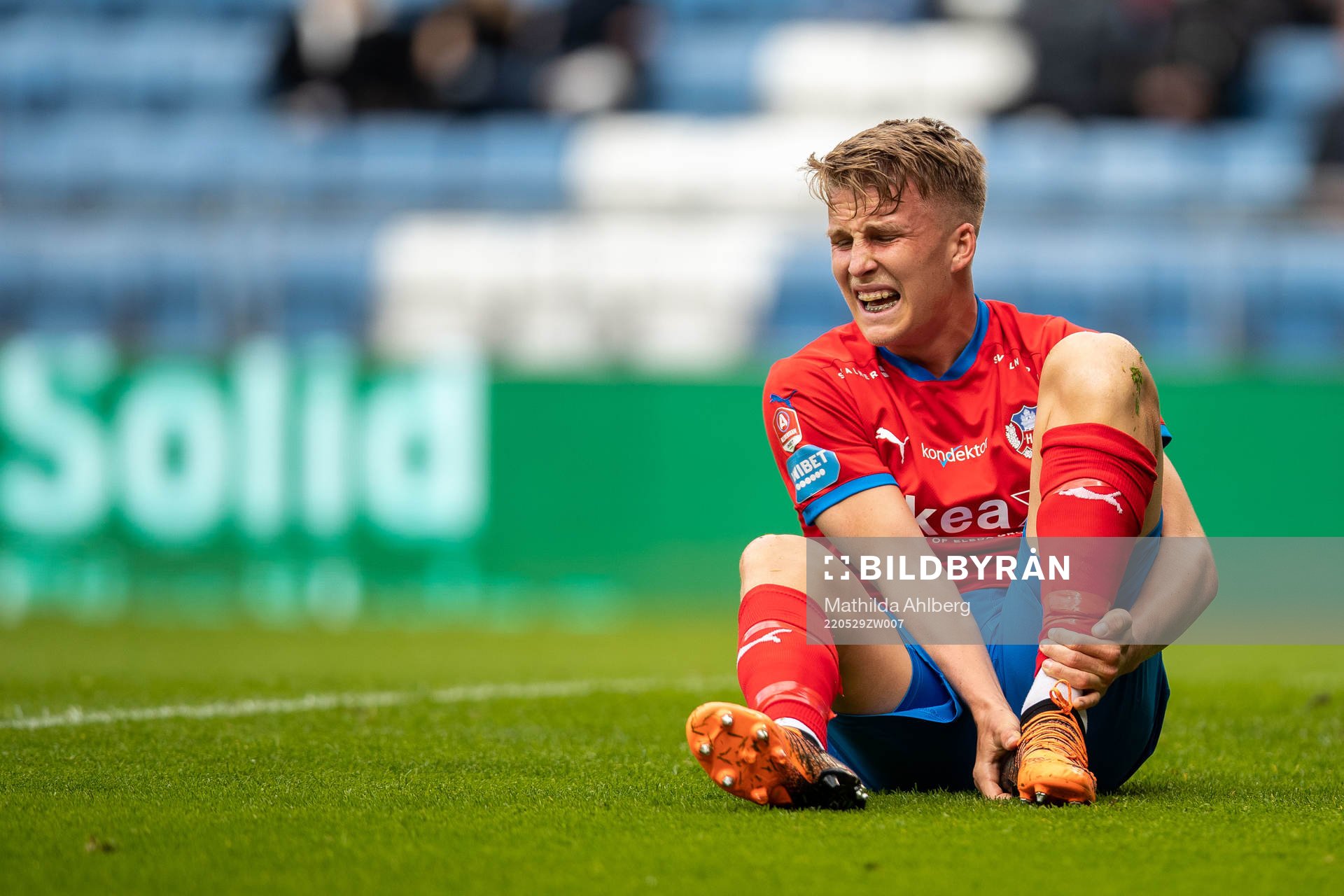 Helsingborgs Casper Widell har ont