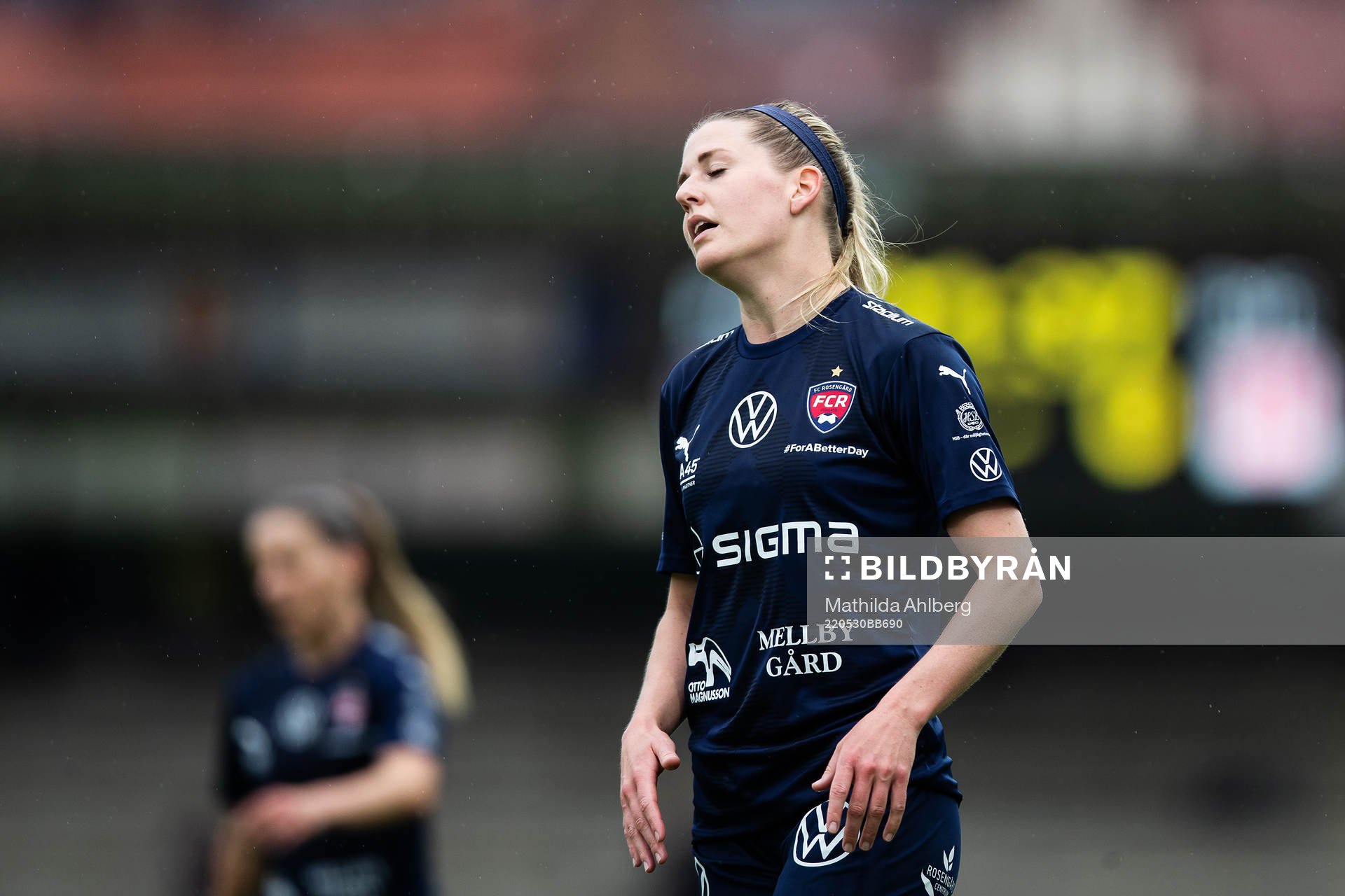 FC Rosengårds Olivia Schough deppar