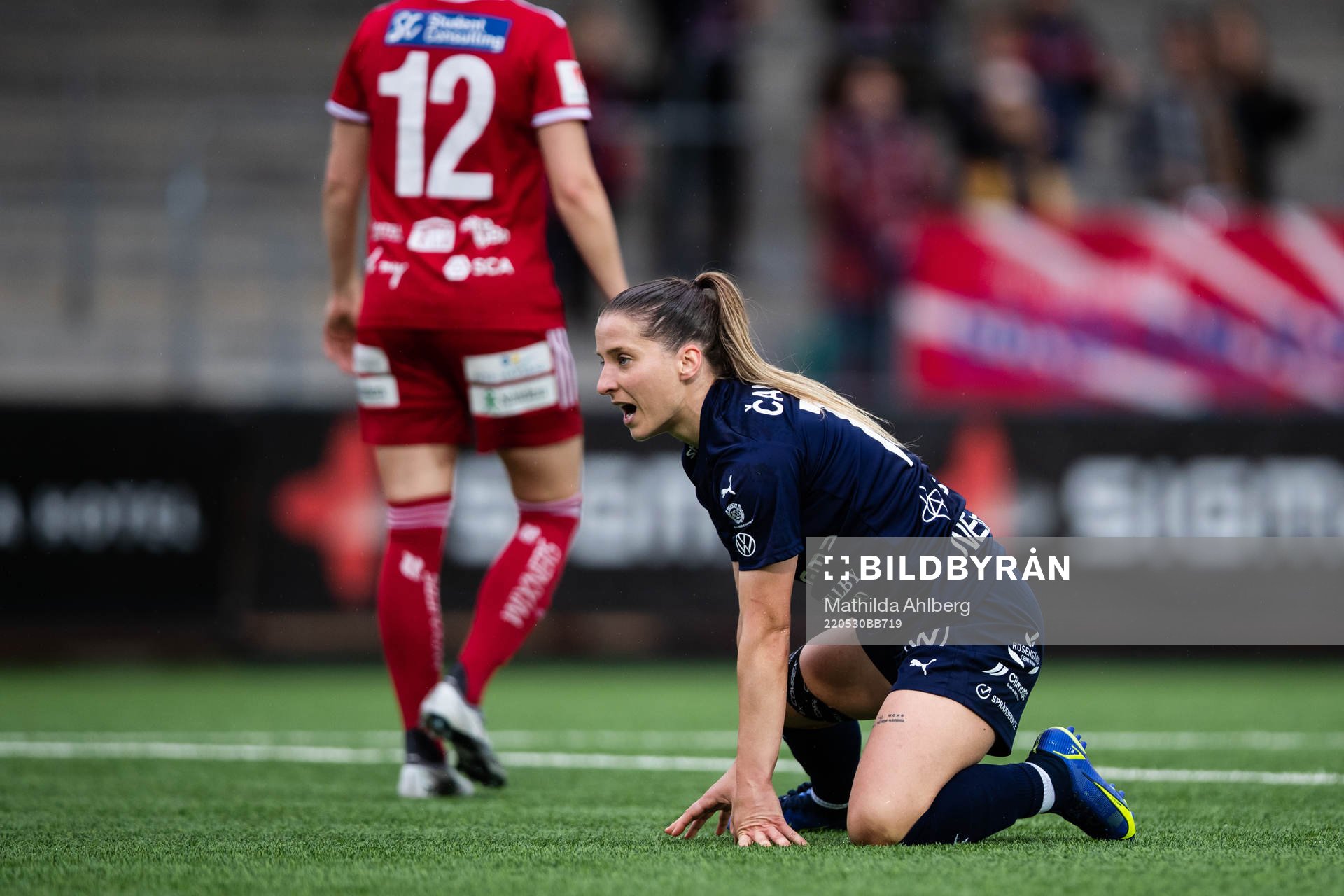 FC Rosengårds Jelena Cankovic deppar