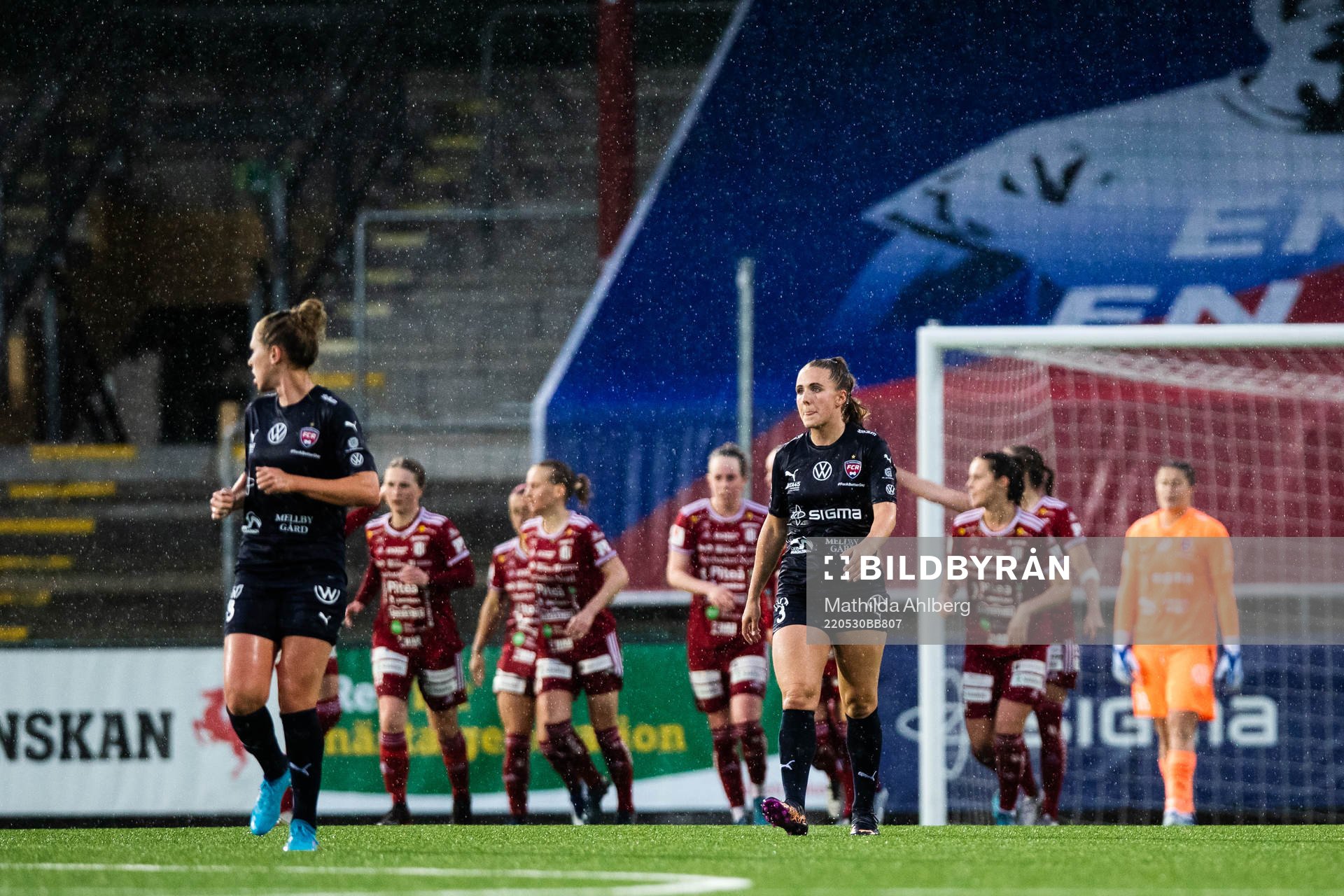 FC Rosengårds Gudrun Arnardottir deppar