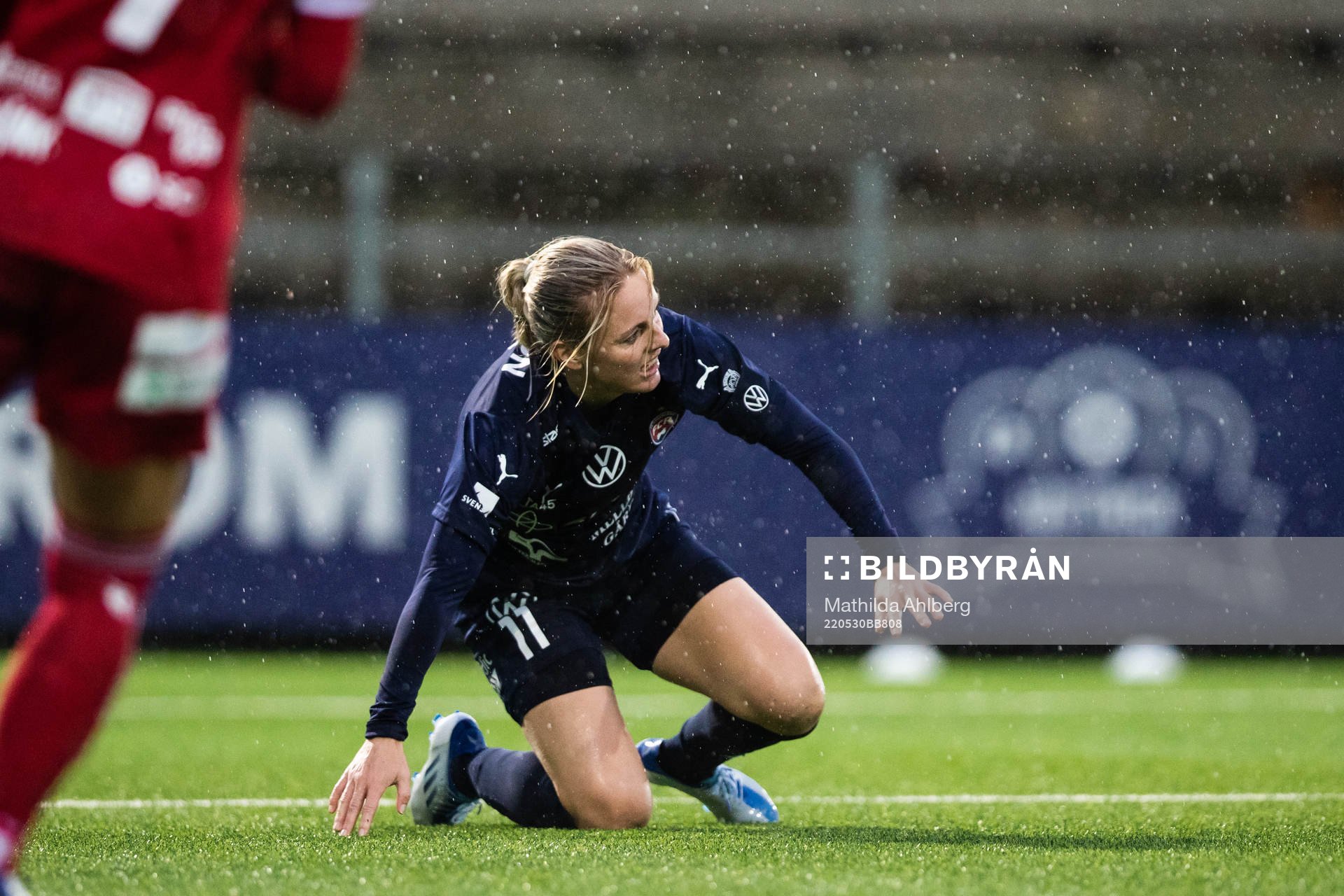 FC Rosengårds Mimmi Larsson deppar