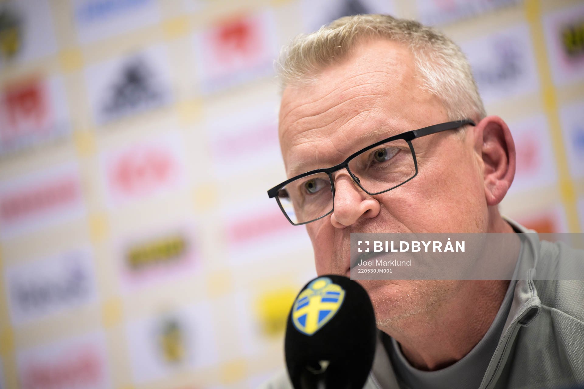 Head coach Janne Andersson of the Swedish national football