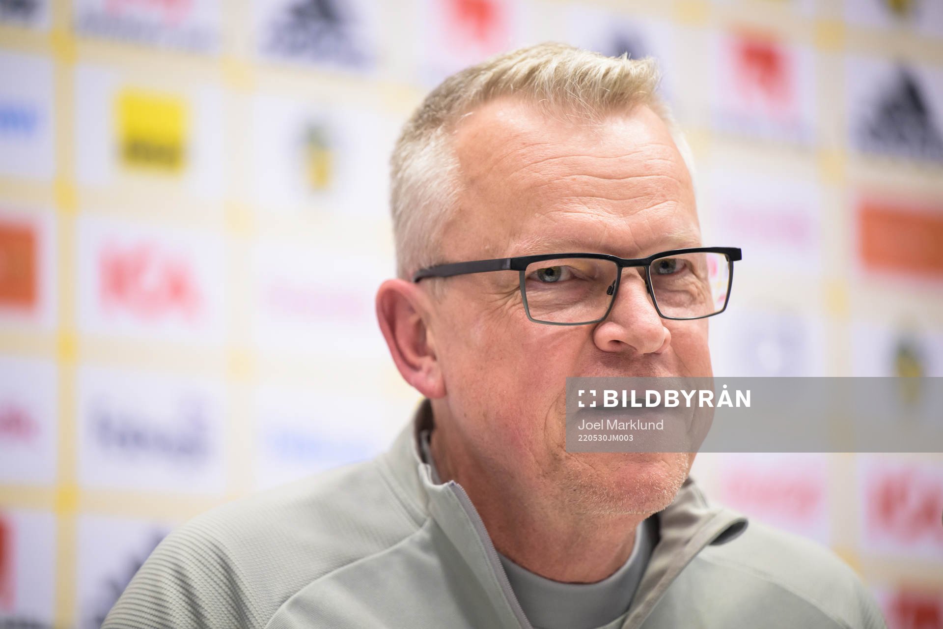 Head coach Janne Andersson of the Swedish national football