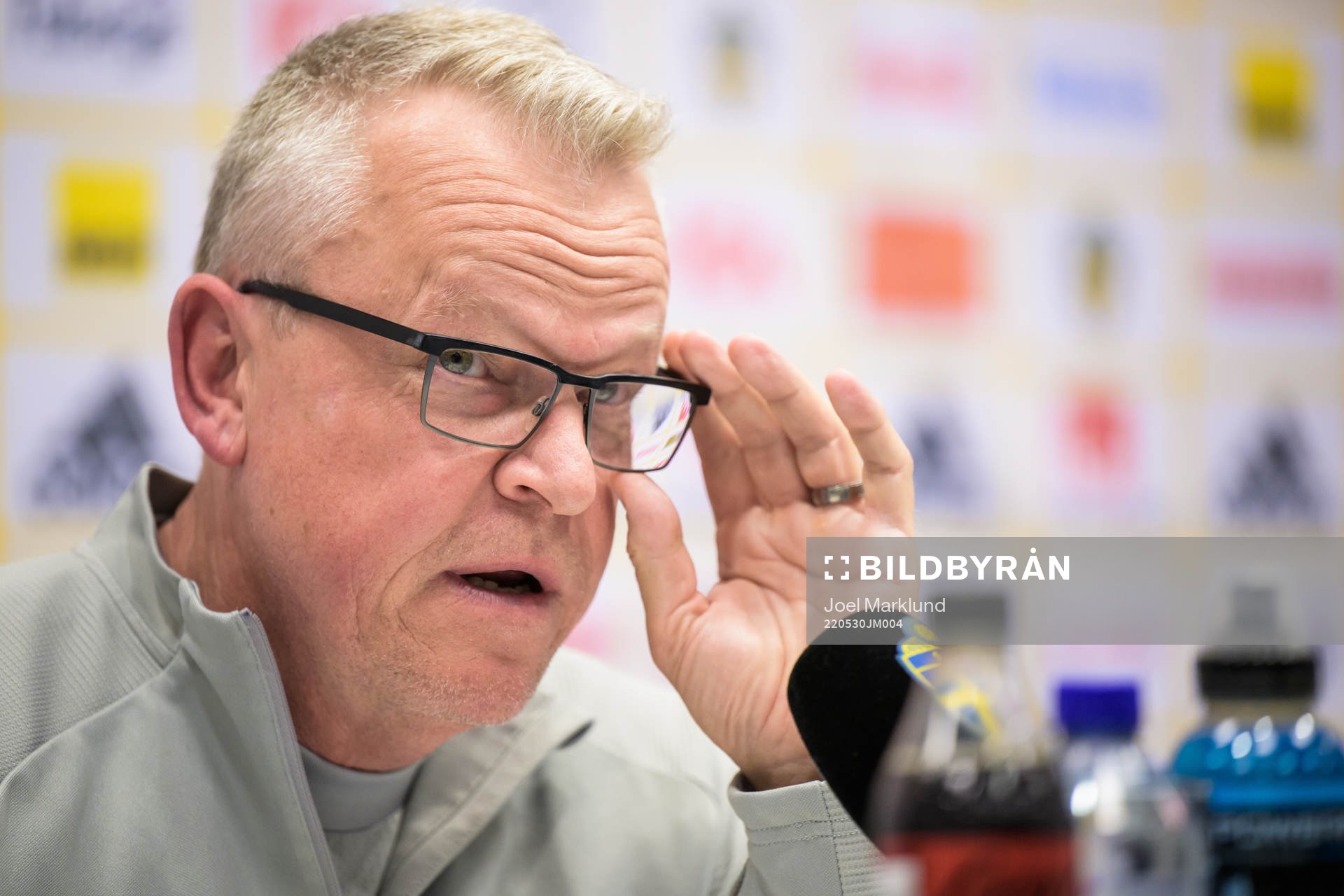 Head coach Janne Andersson of the Swedish national football