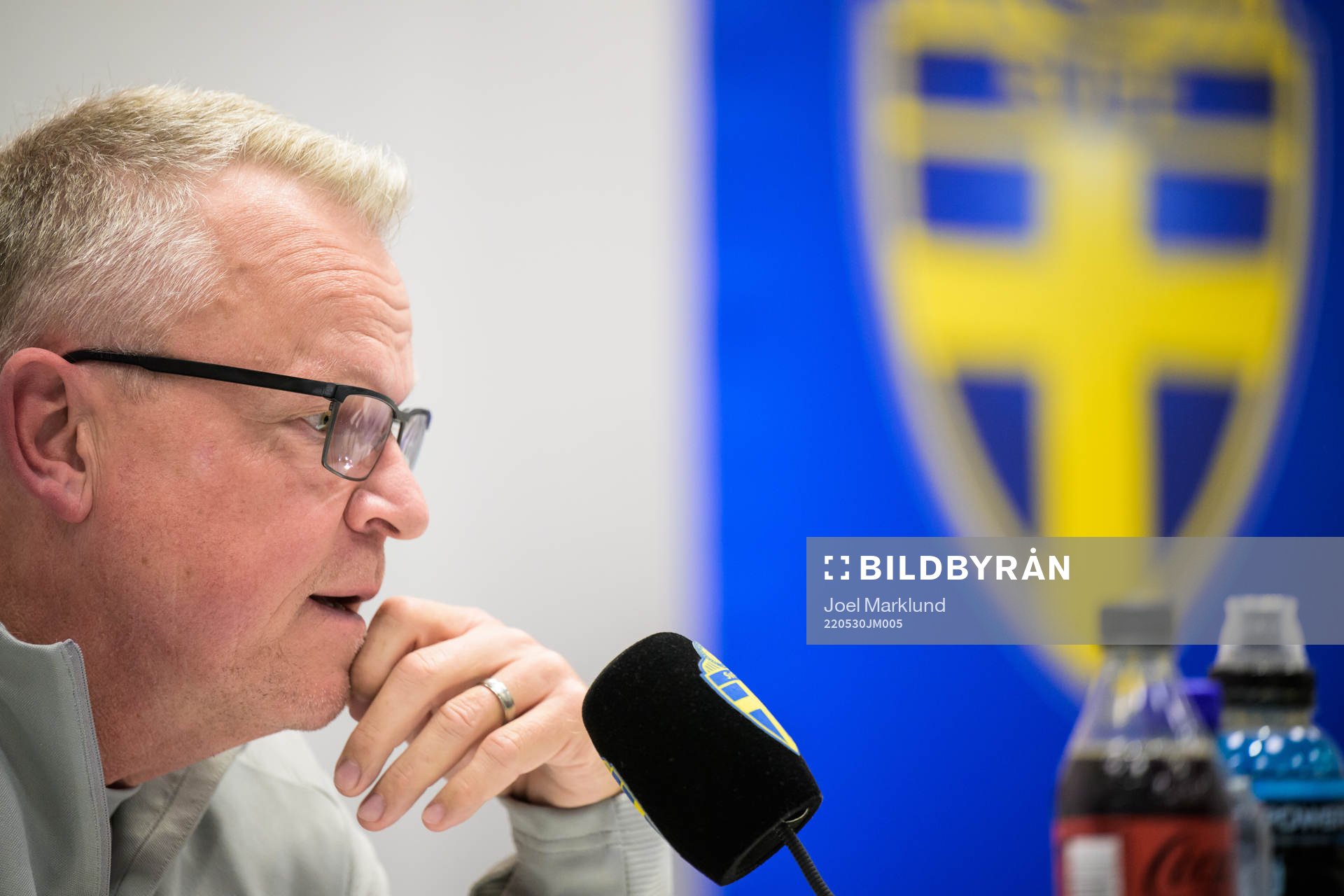 Head coach Janne Andersson of the Swedish national football