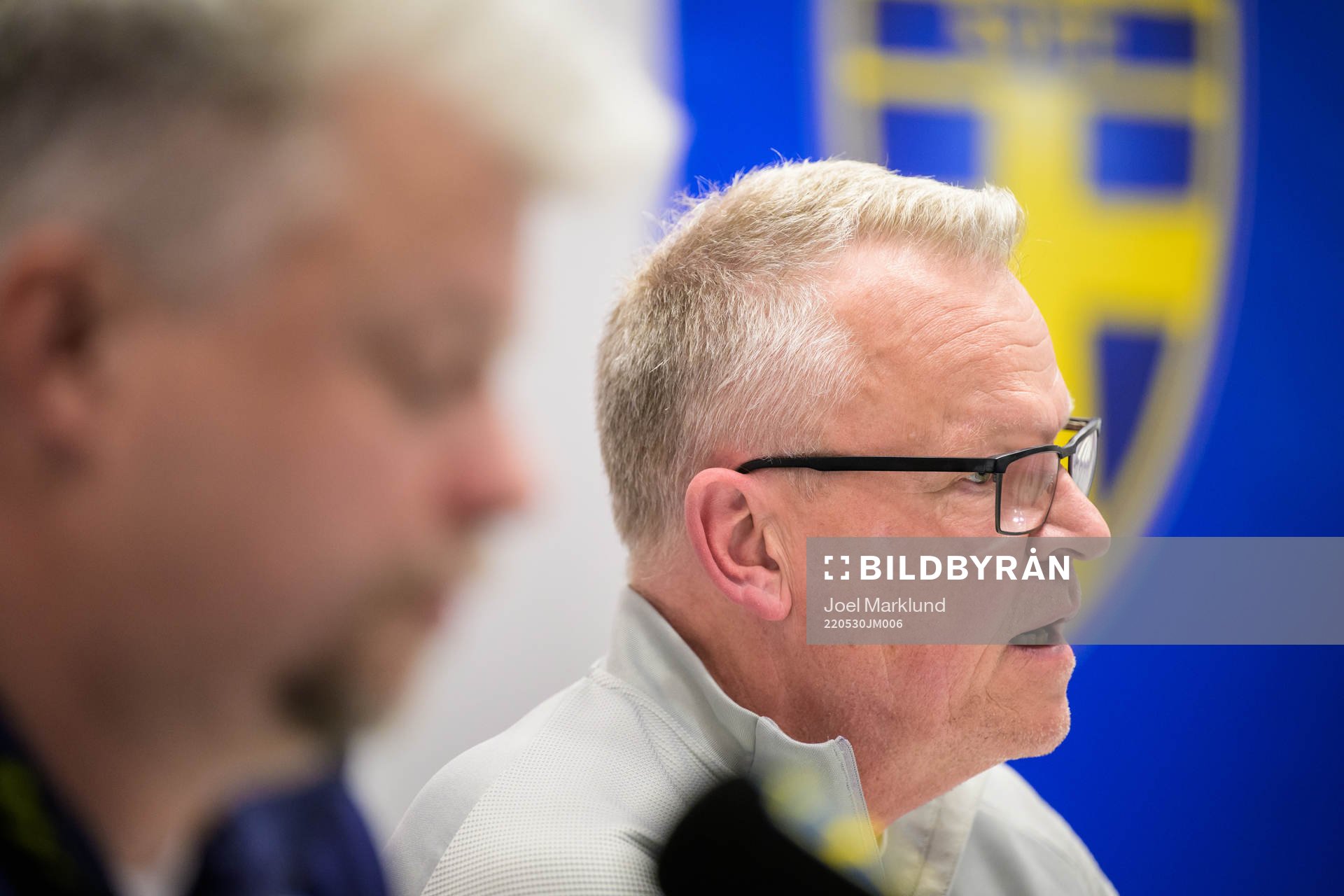 Head coach Janne Andersson of the Swedish national football