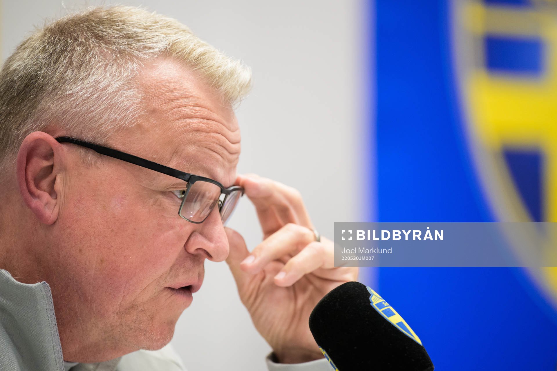 Head coach Janne Andersson of the Swedish national football