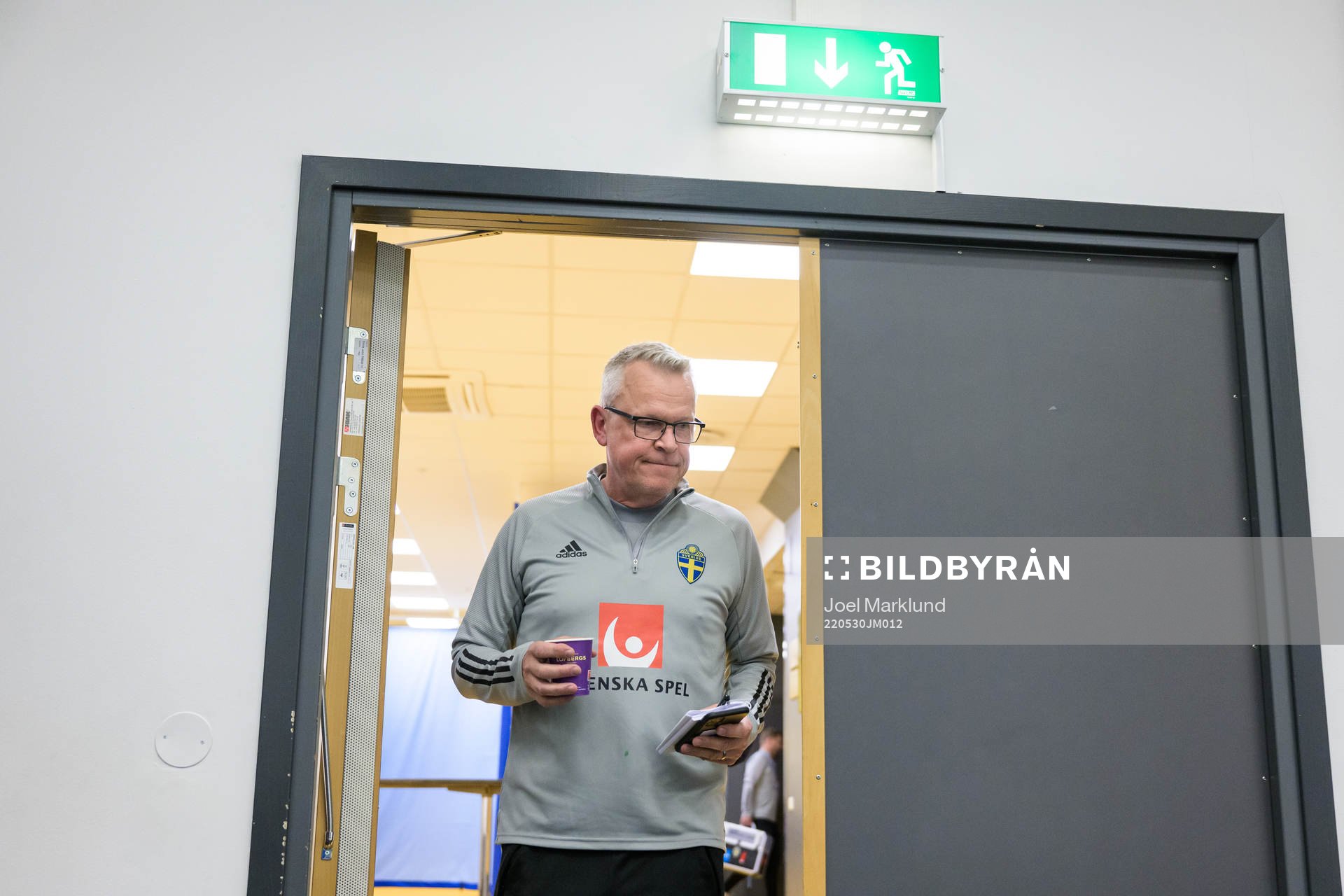 Head coach Janne Andersson of the Swedish national football