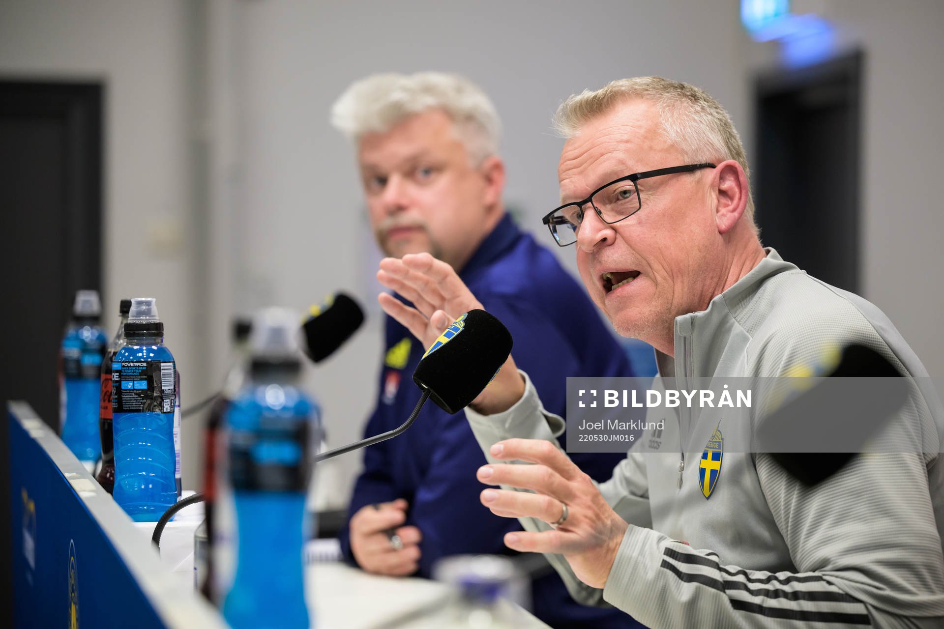 Head coach Janne Andersson of the Swedish national football