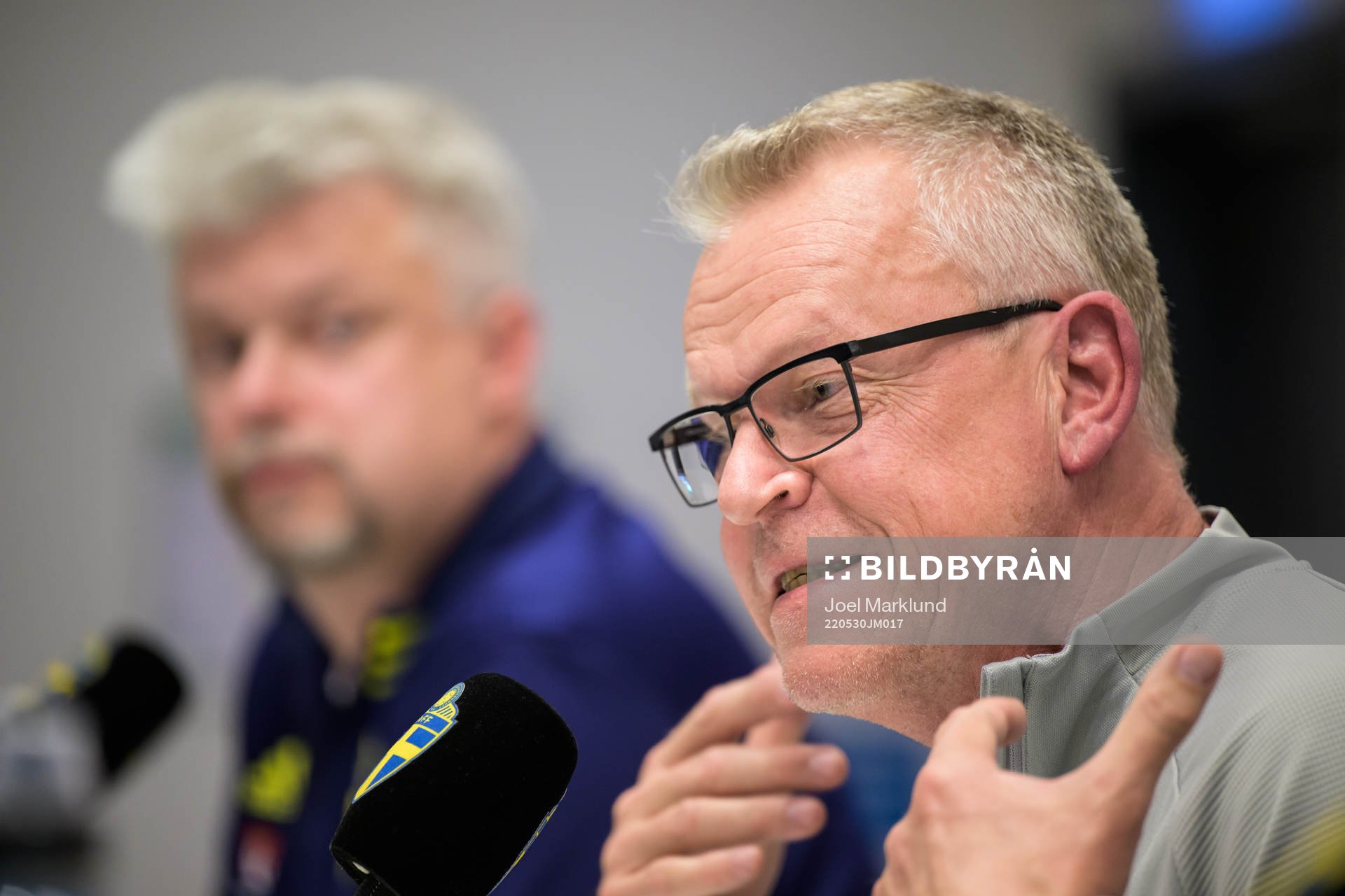 Head coach Janne Andersson of the Swedish national football