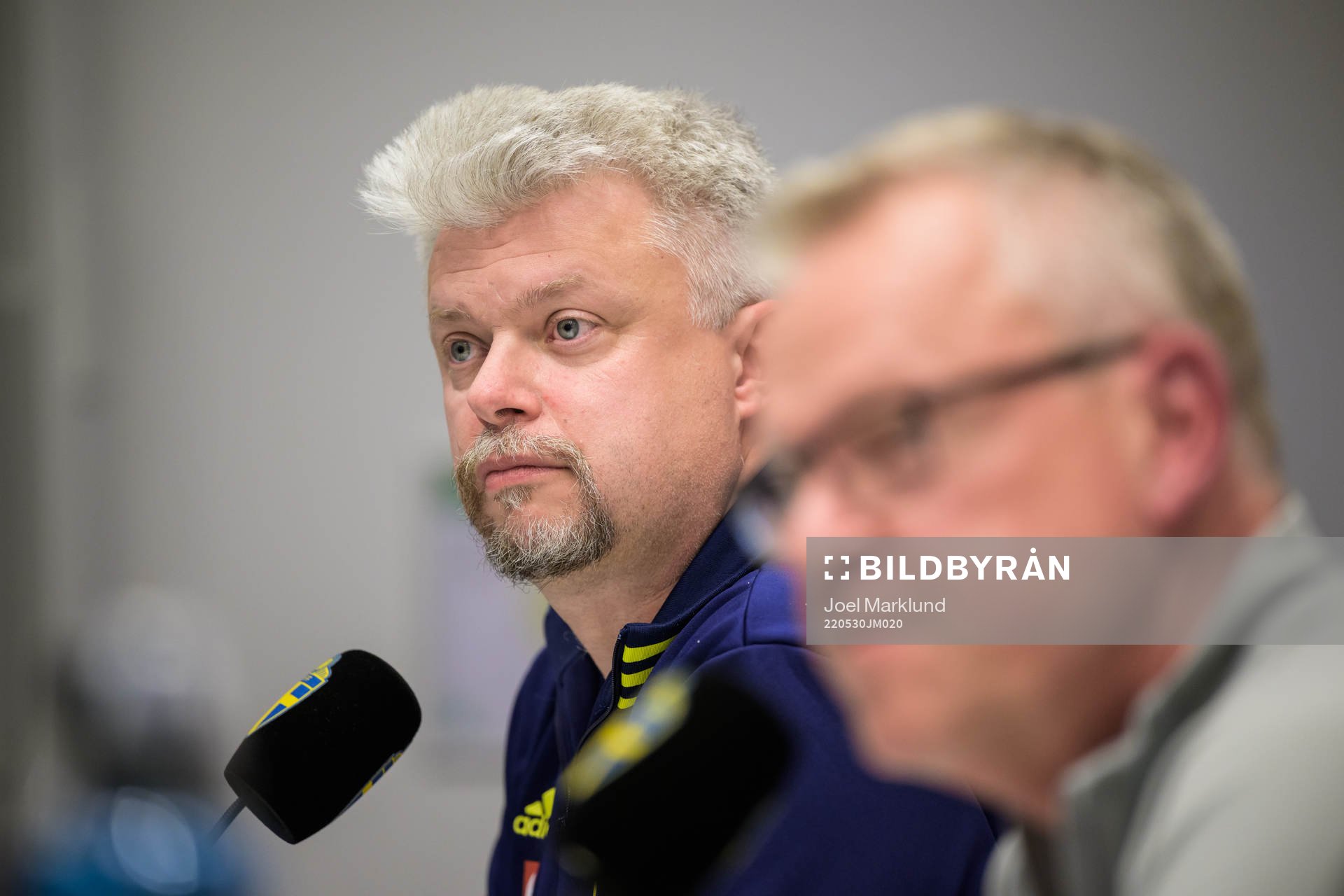 Temporary media officer Niclas Green of the Swedish