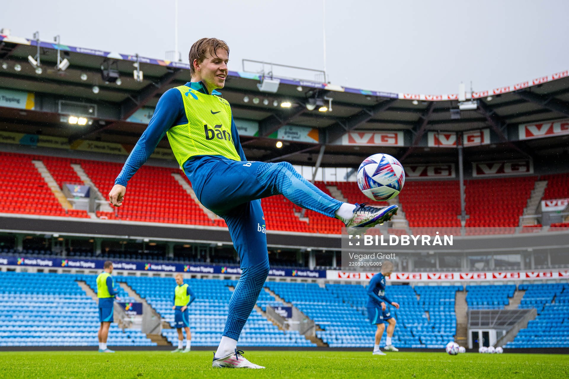 Jens Petter Hauge of the Norwegian national football team
