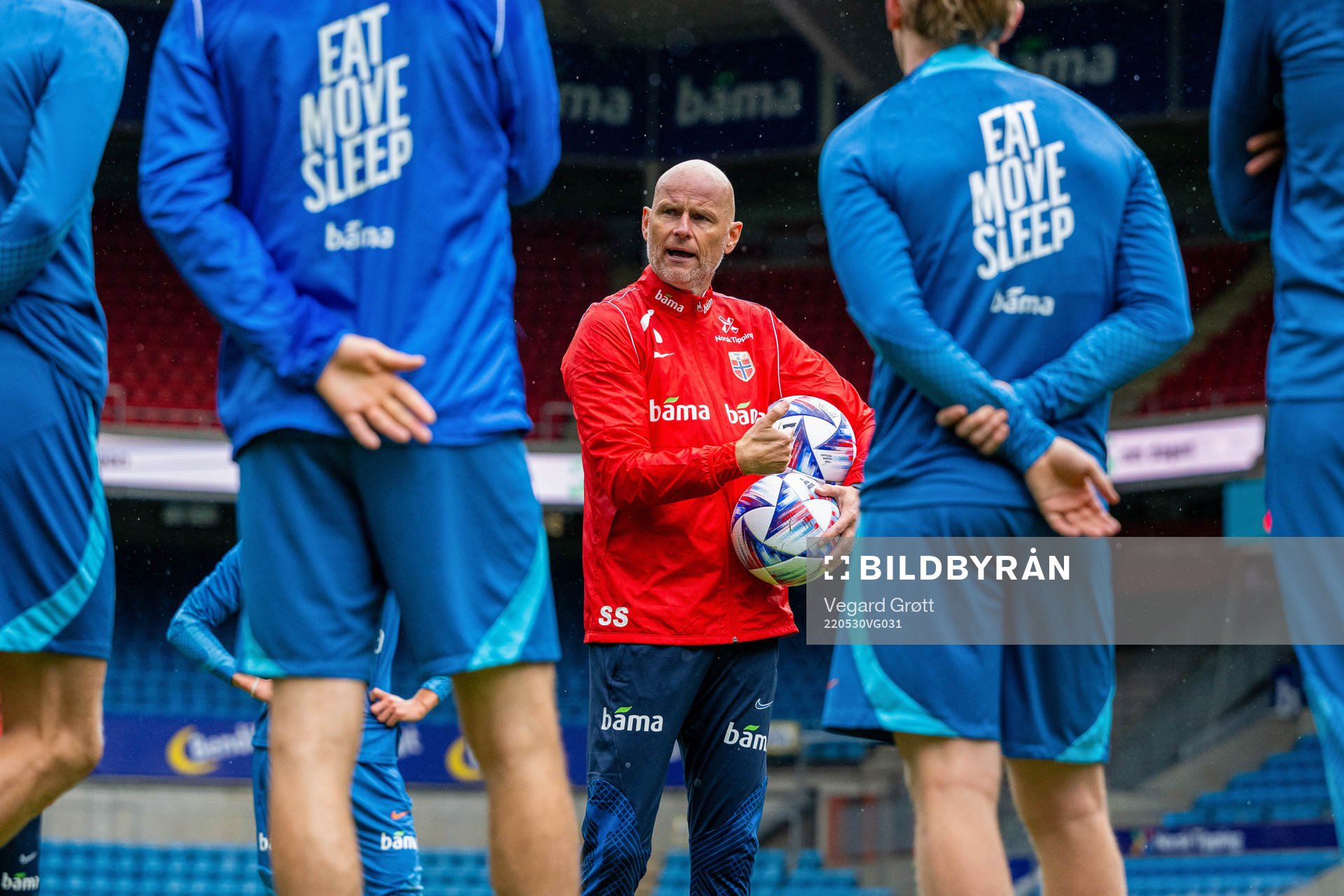 Ståle Solbakken, head coach of the Norwegian national