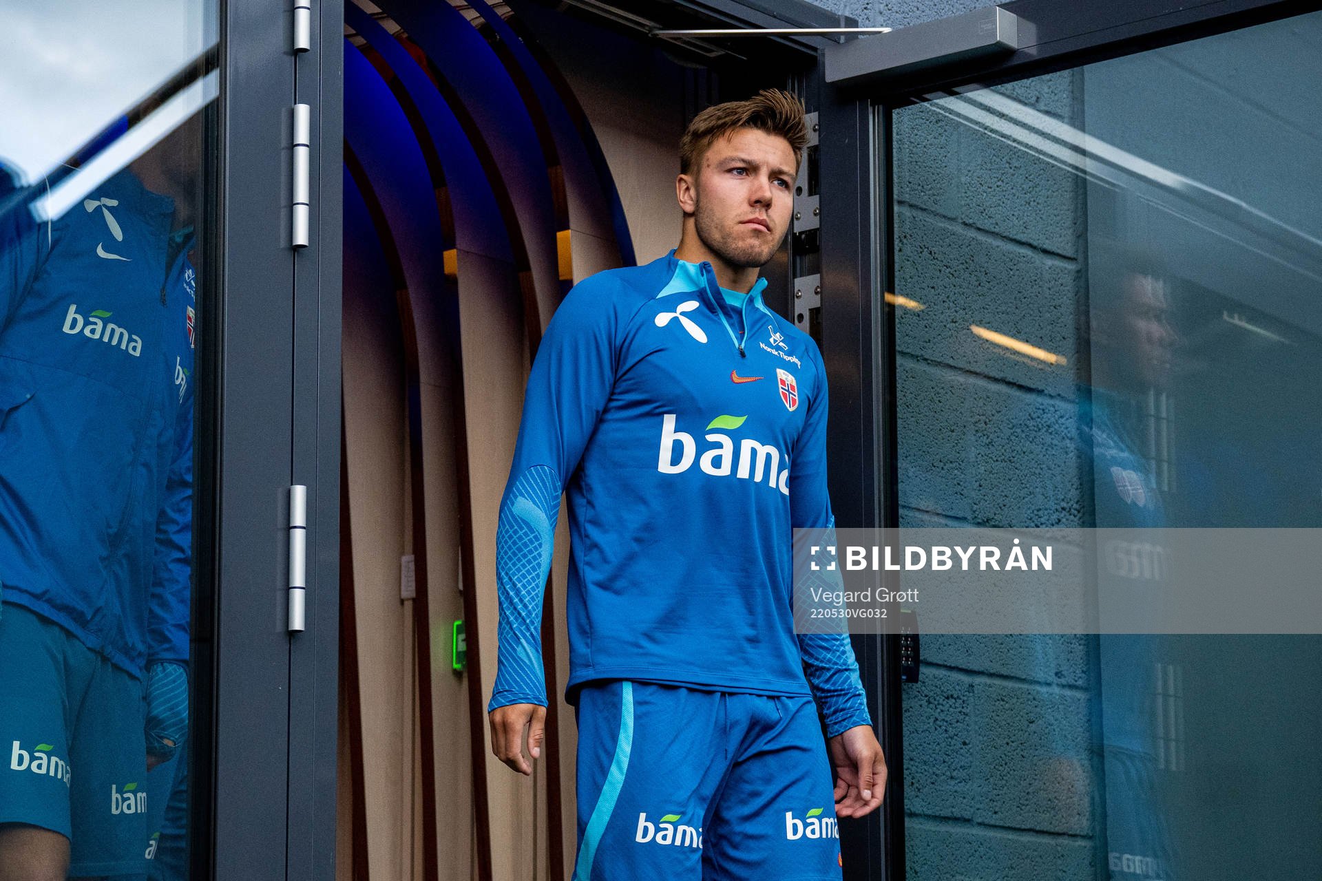 Fredrik André Bjørkan of the Norwegian national football