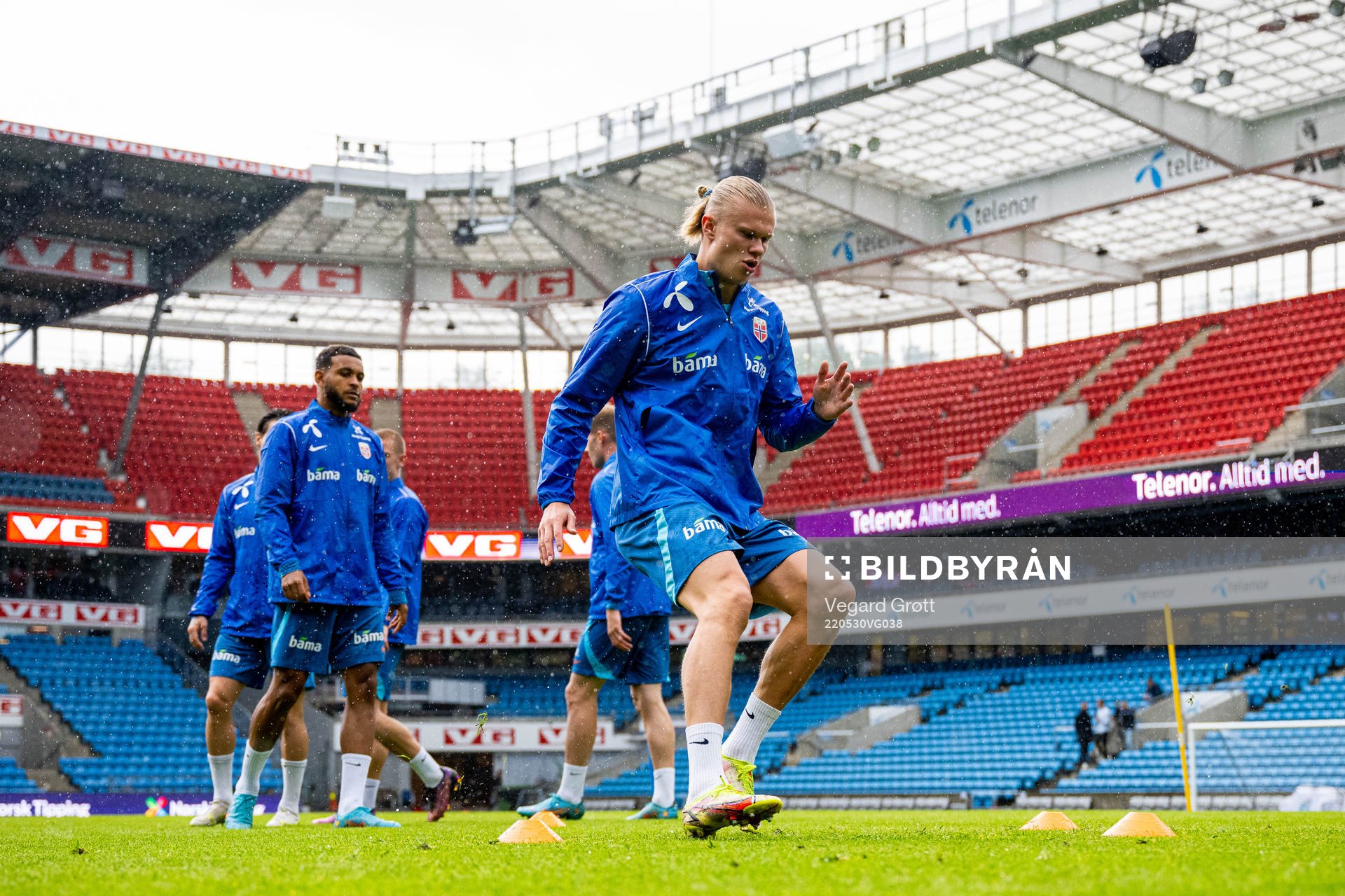Erling Braut Haaland of the Norwegian national football team