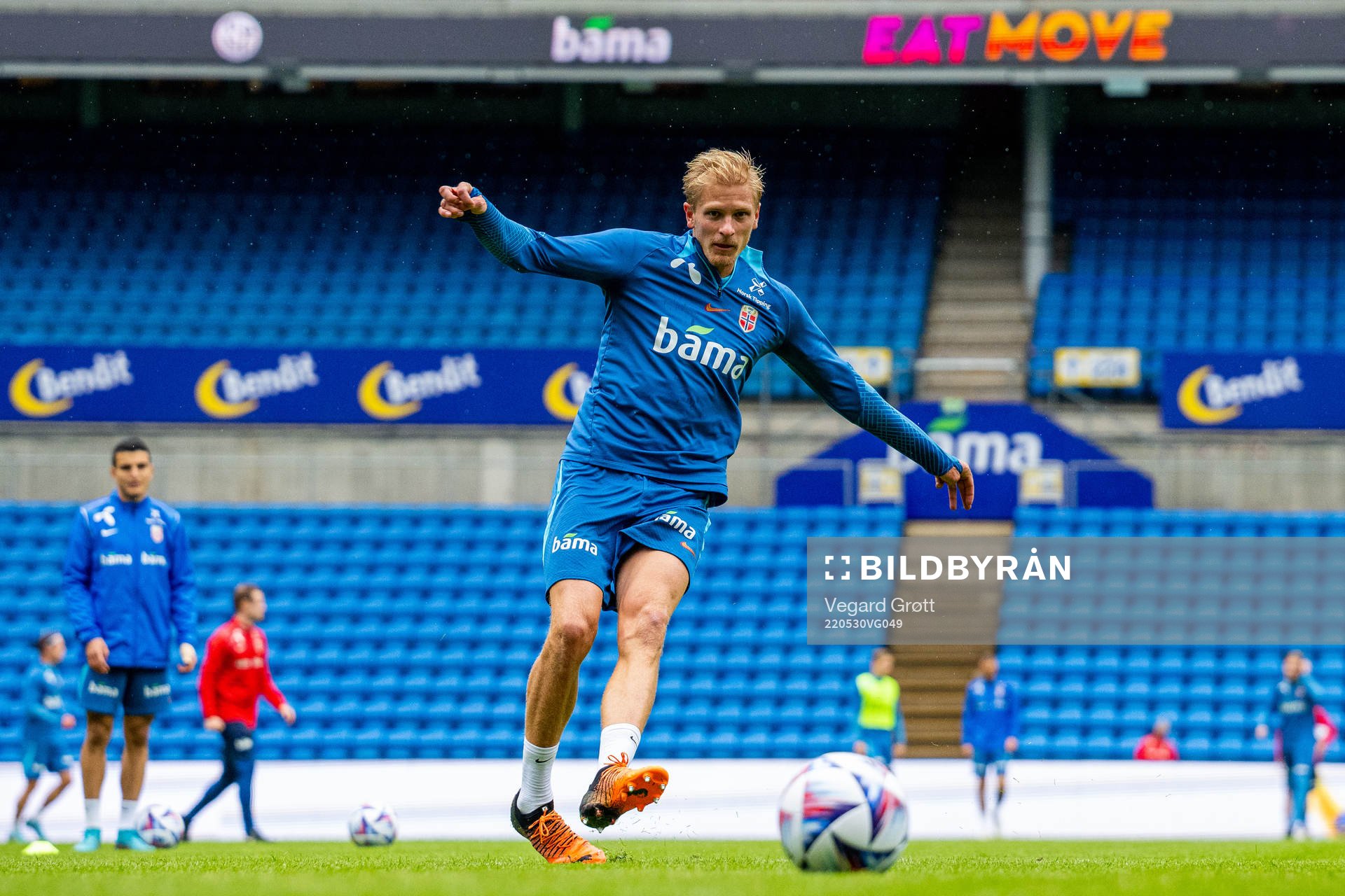 Morten Thorsby of the Norwegian national football team