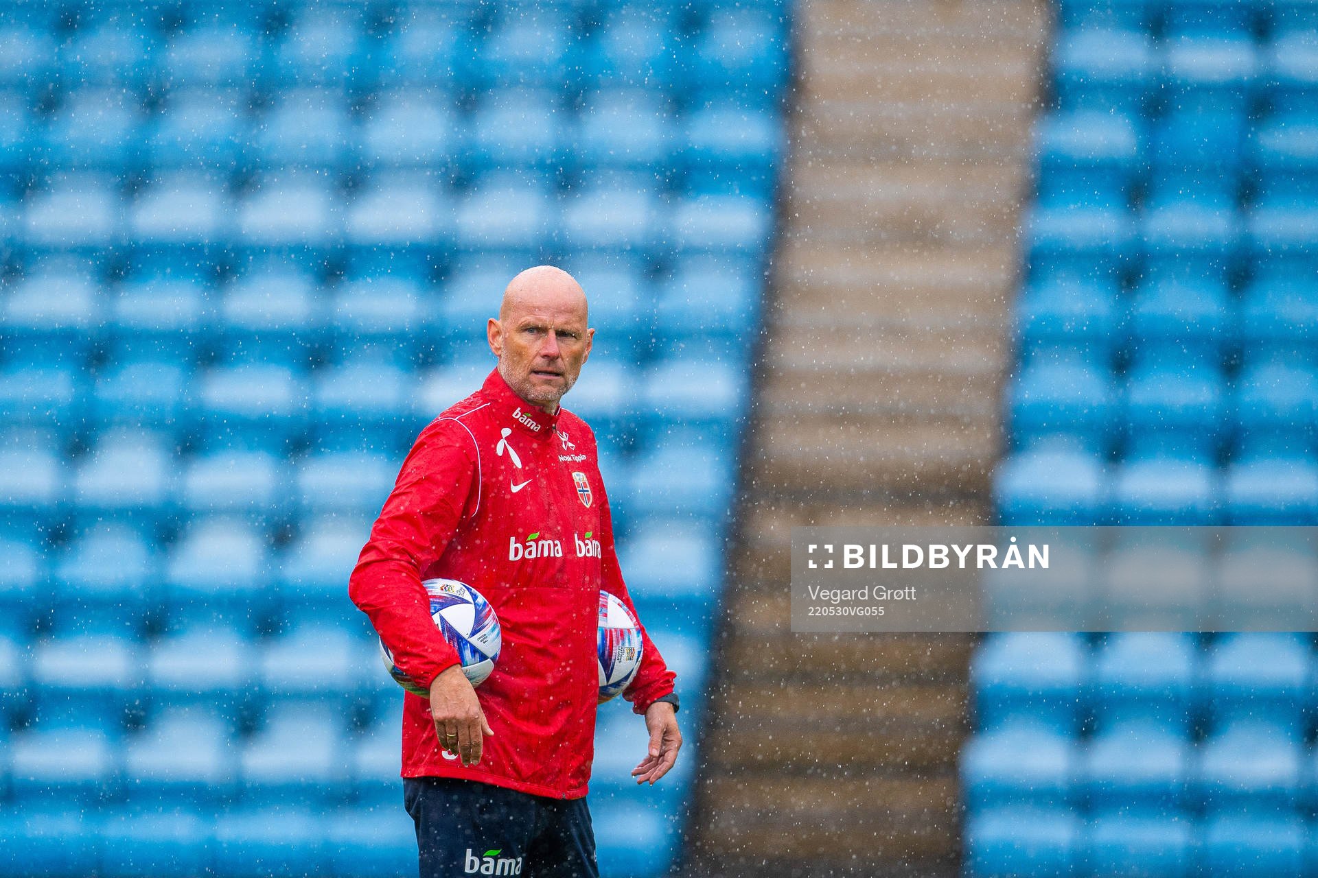 Ståle Solbakken, head coach of the Norwegian national