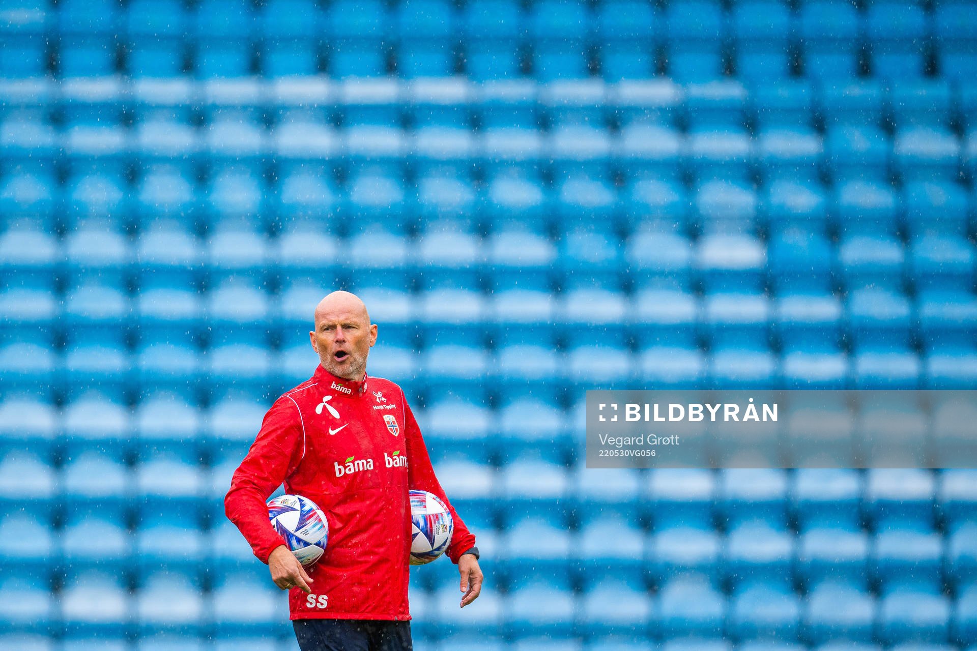 Ståle Solbakken, head coach of the Norwegian national