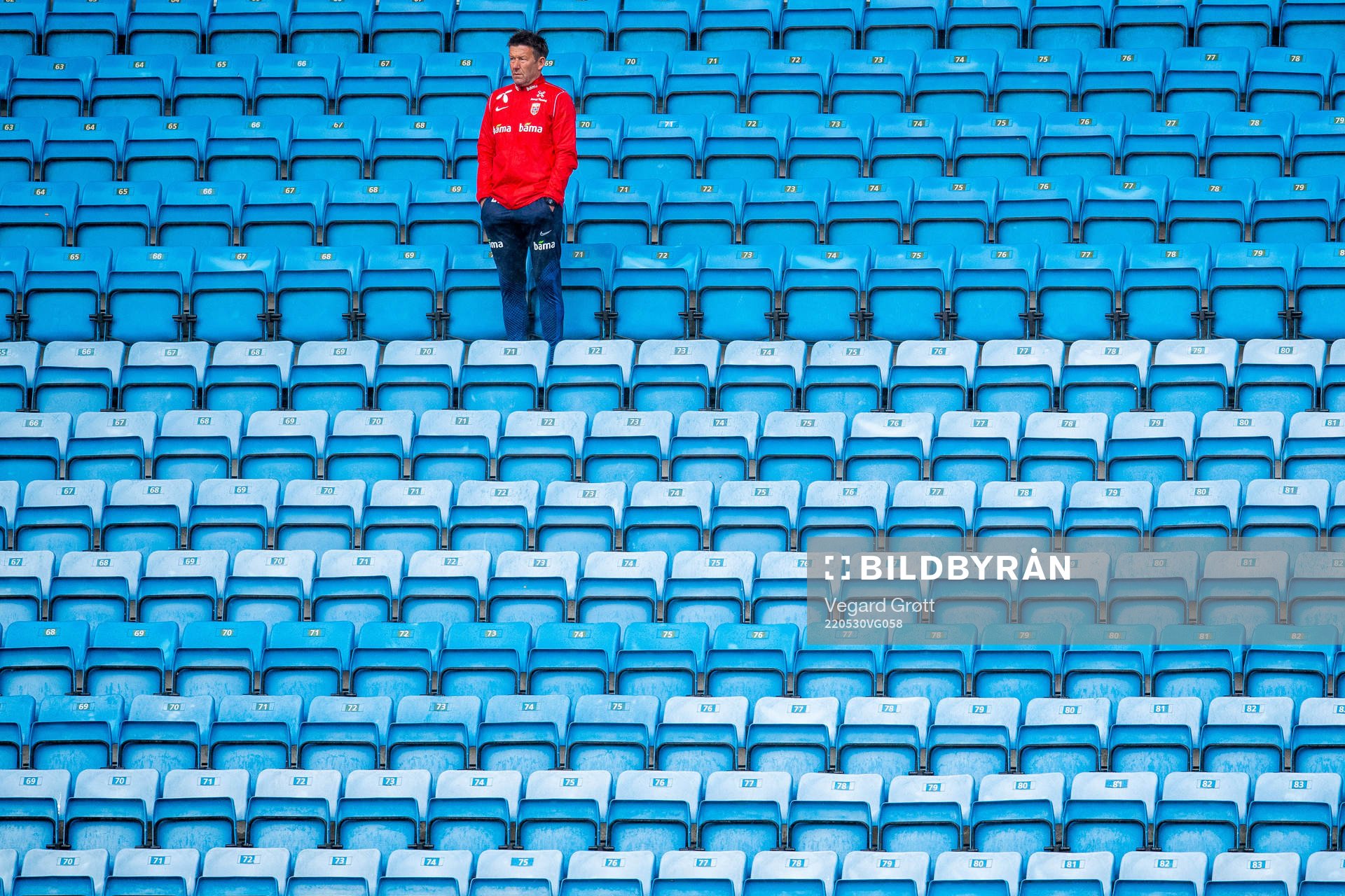 Bård Wiggen of the Norwegian national football team