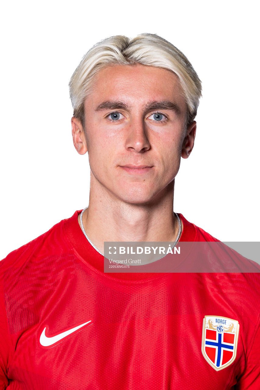 Dennis Johnsen of the Norwegian national football team