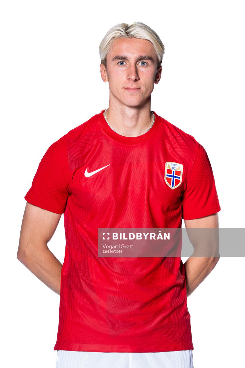 Dennis Johnsen of the Norwegian national football team