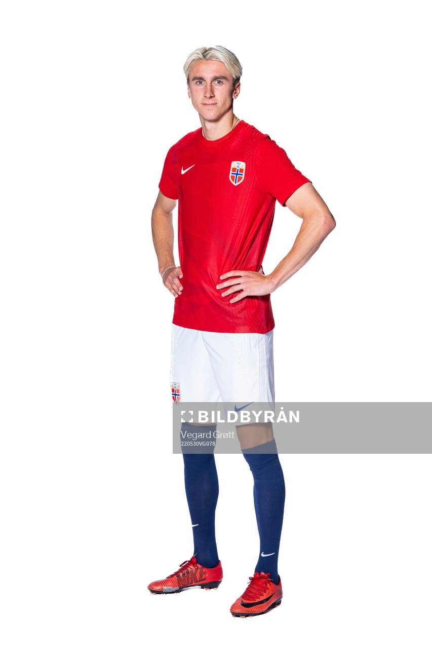 Dennis Johnsen of the Norwegian national football team