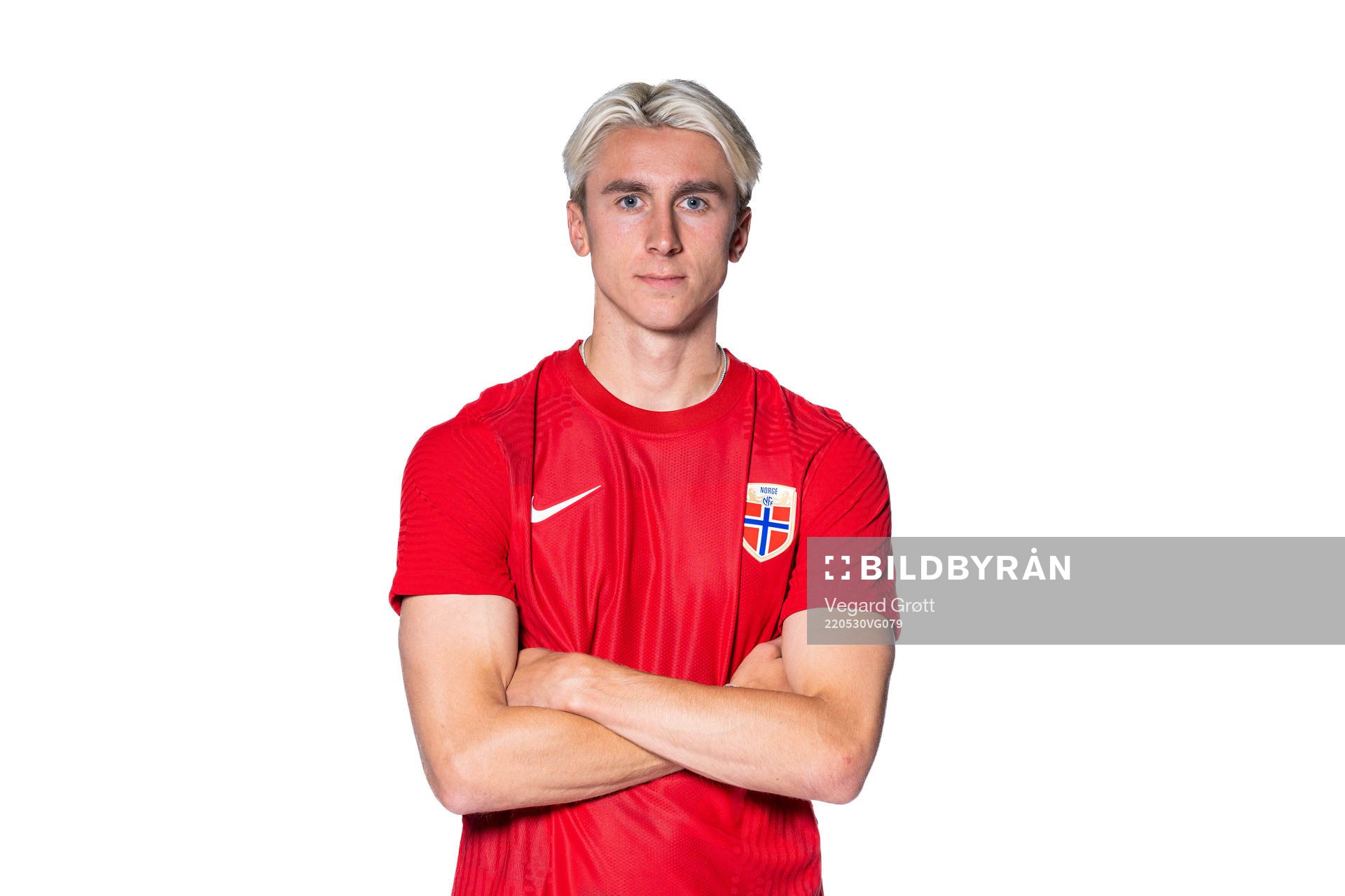 Dennis Johnsen of the Norwegian national football team