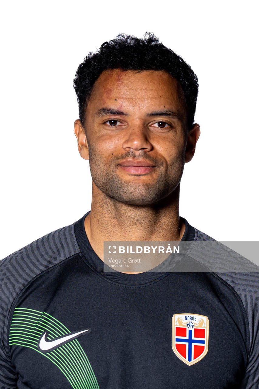 Goalkeeper Sten Grytebust of the Norwegian national