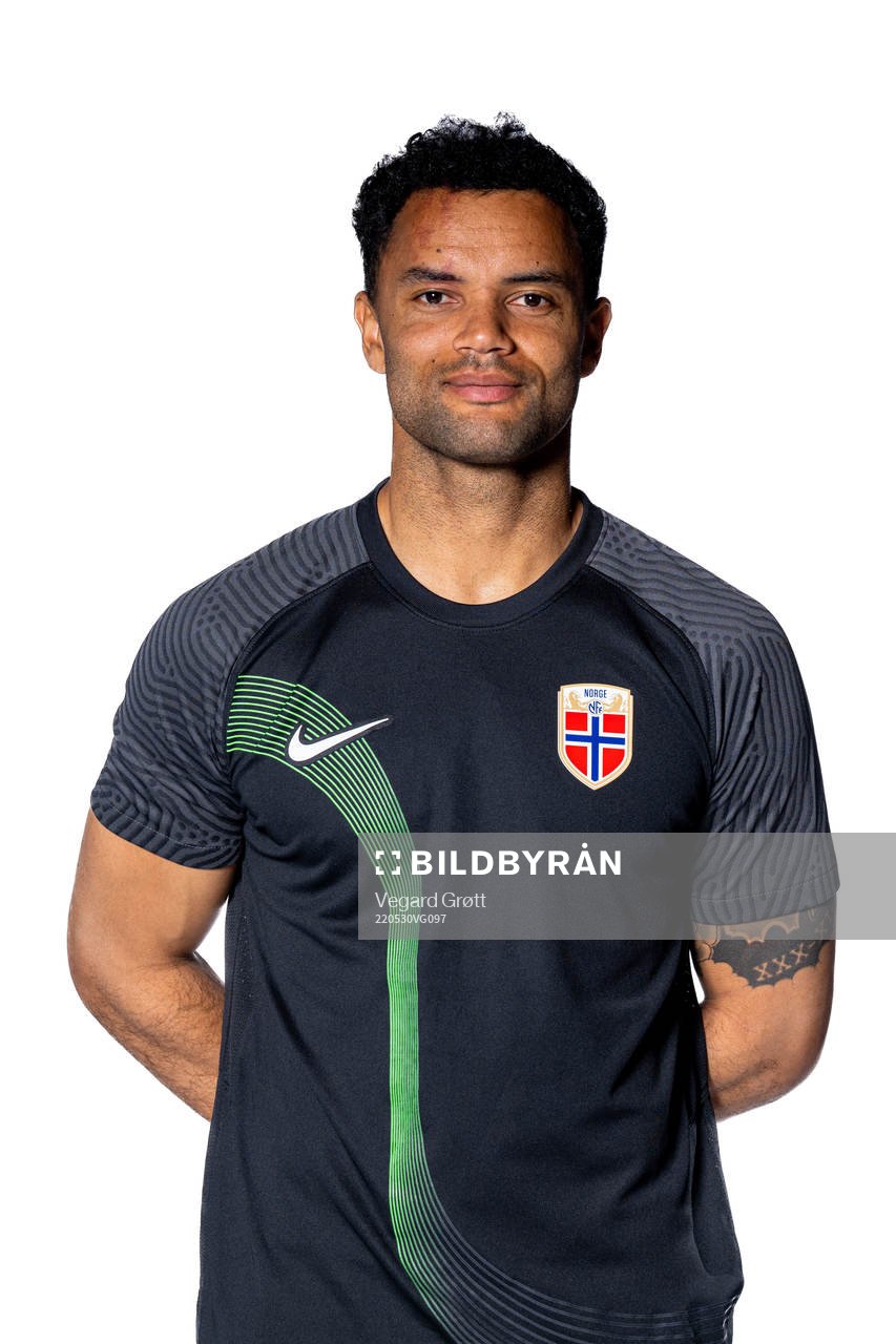 Goalkeeper Sten Grytebust of the Norwegian national