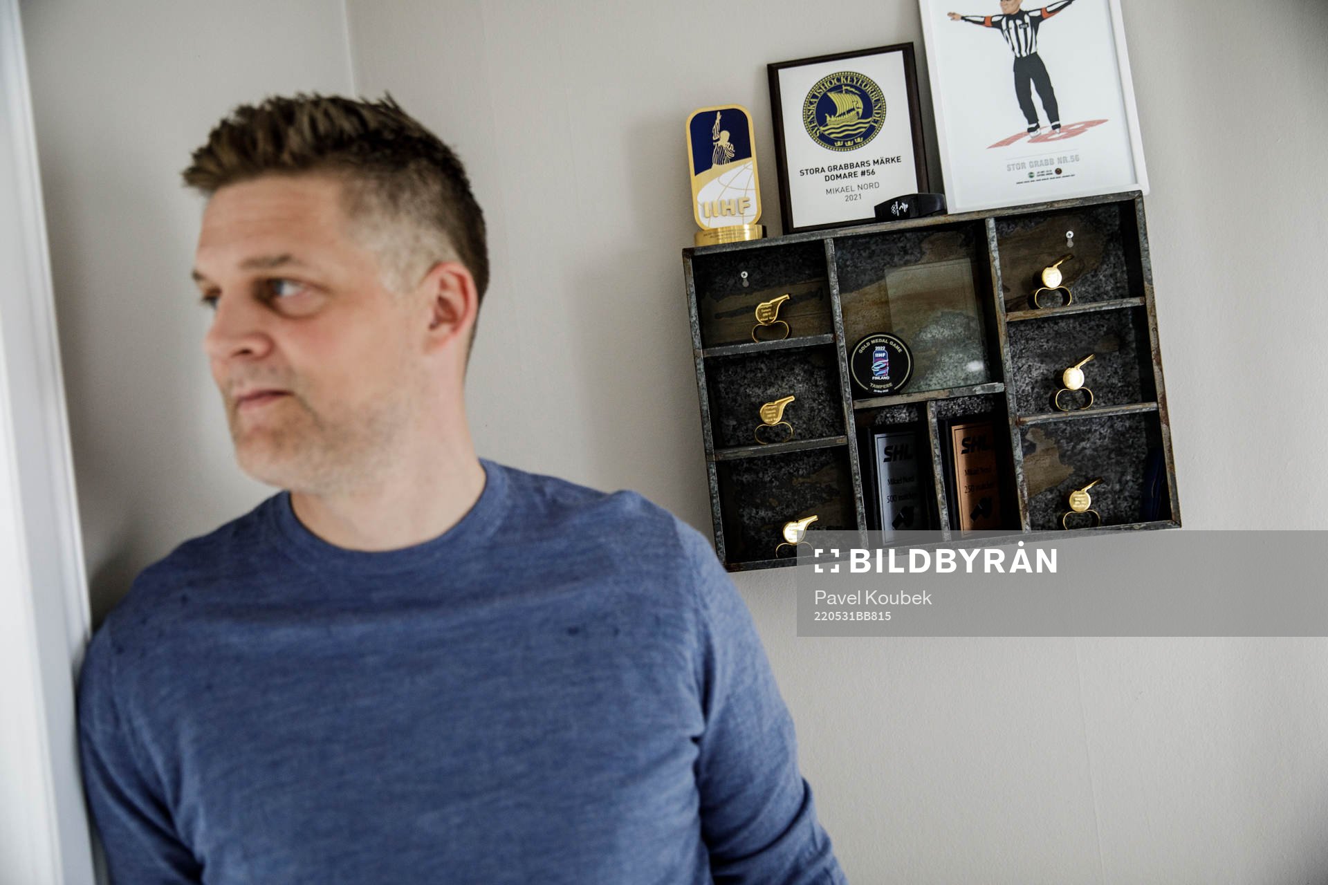 Ishockeydomaren Mikael Nord