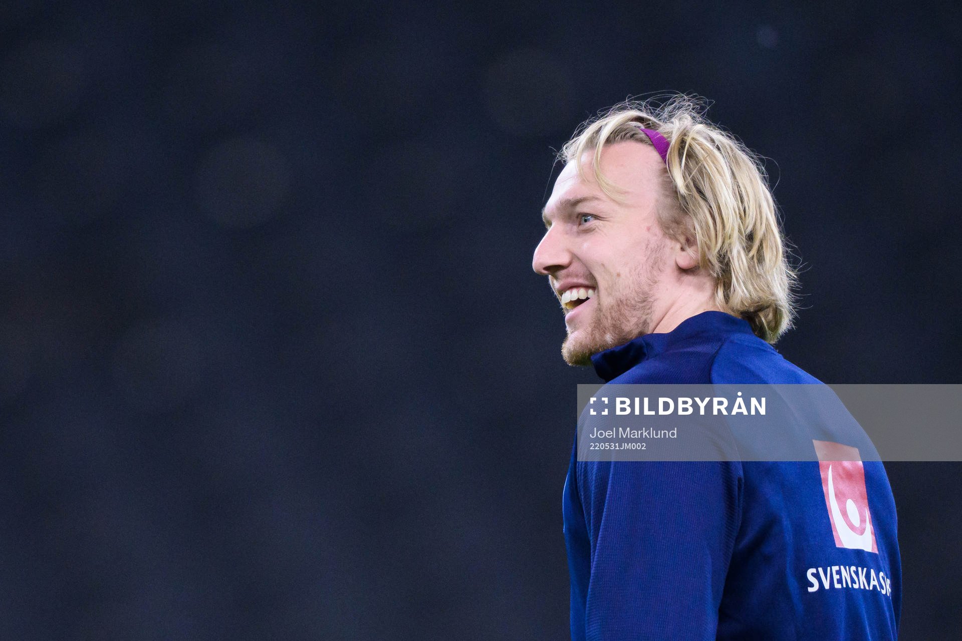 Emil Forsberg of the Swedish national football team