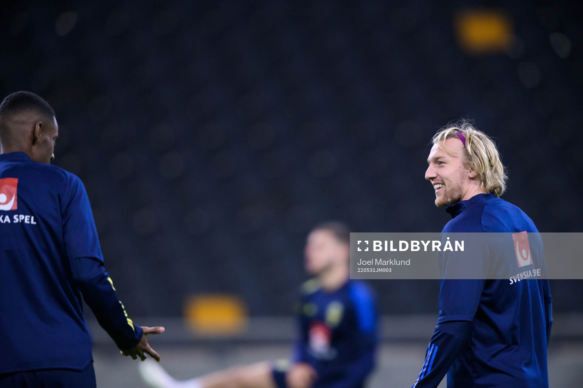 Emil Forsberg of the Swedish national football team