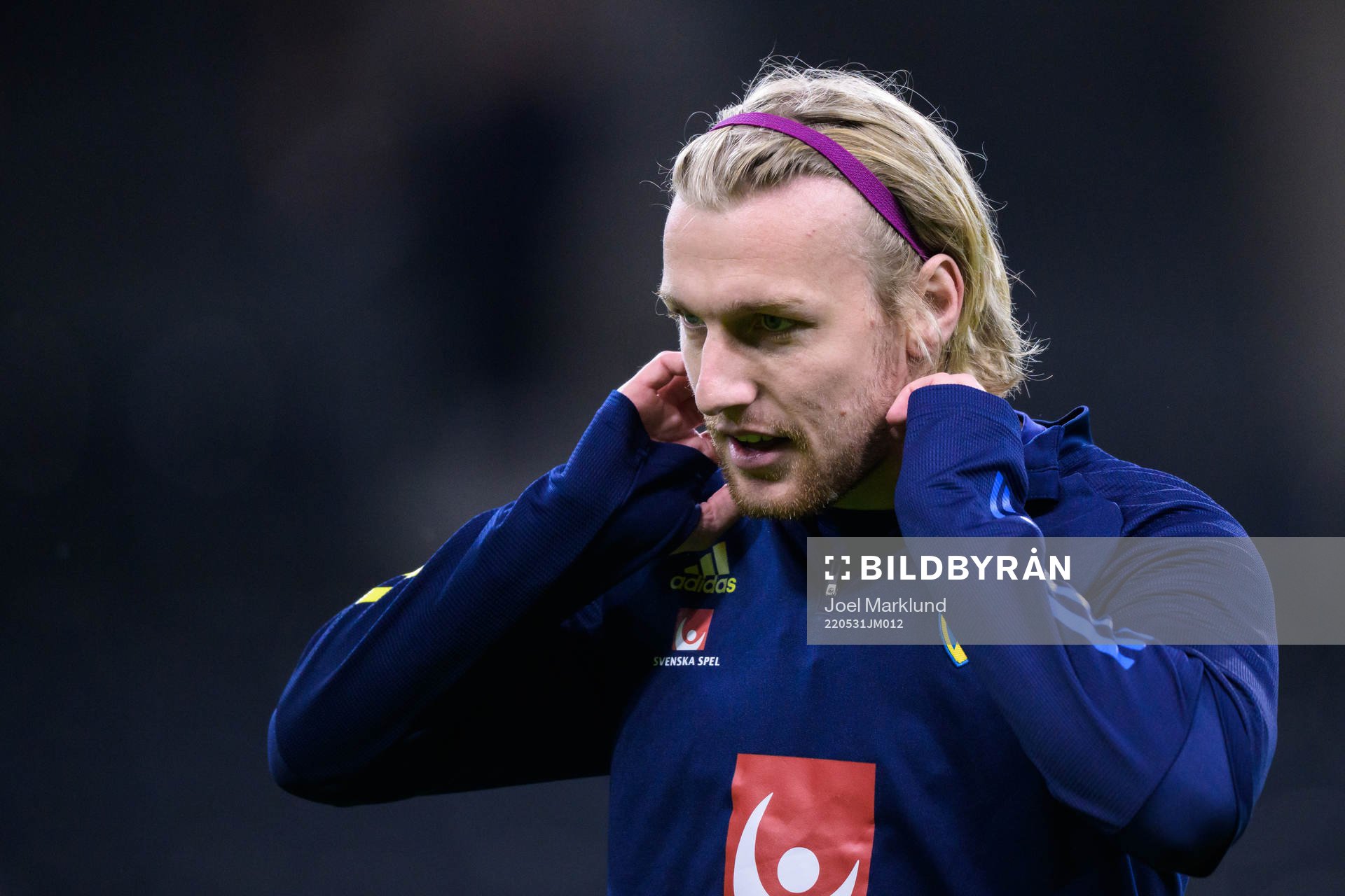 Emil Forsberg of the Swedish national football team
