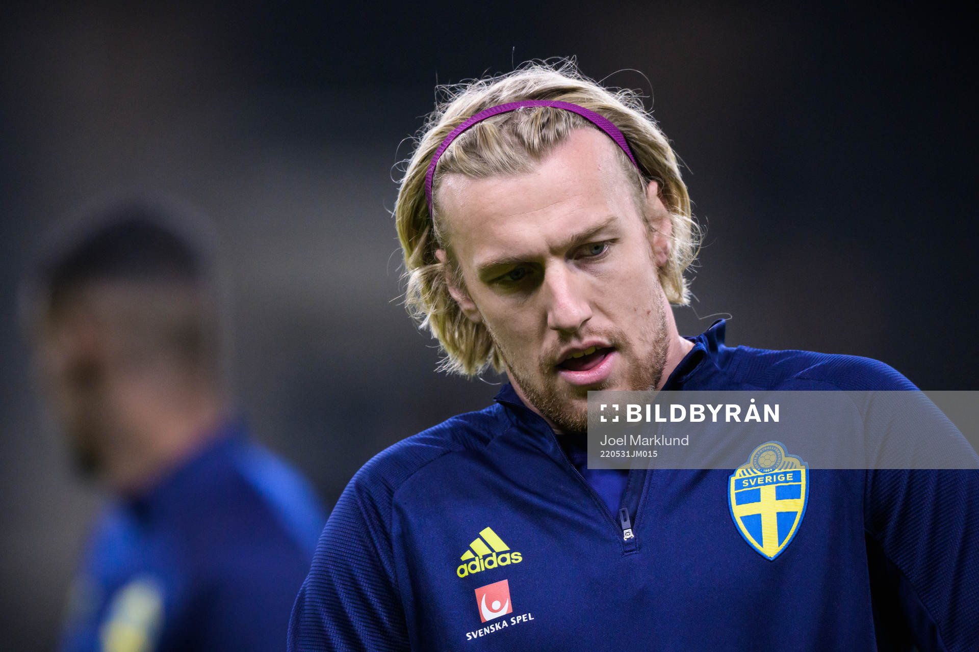 Emil Forsberg of the Swedish national football team