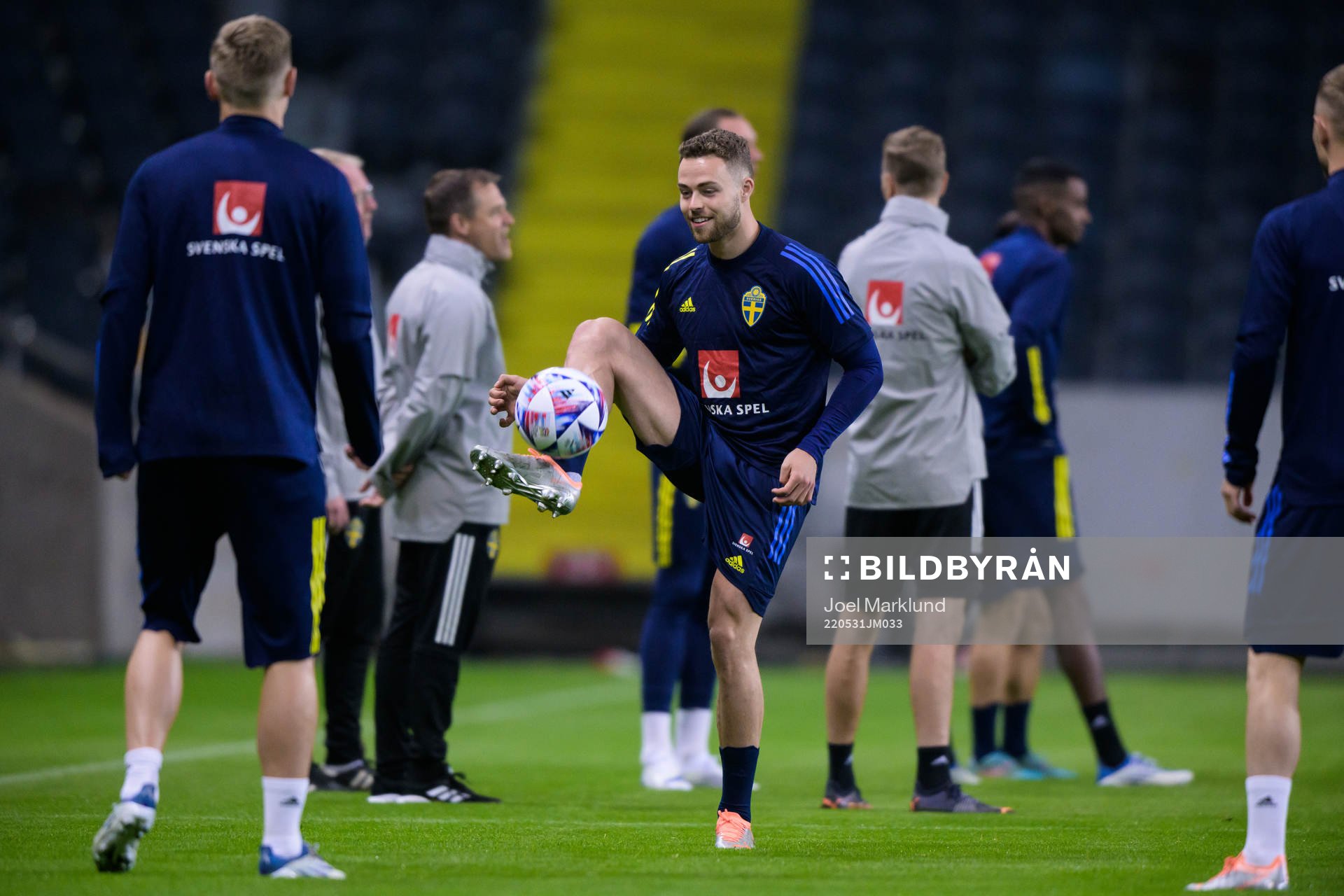 Gabriel Gudmundsson of the Swedish national football team