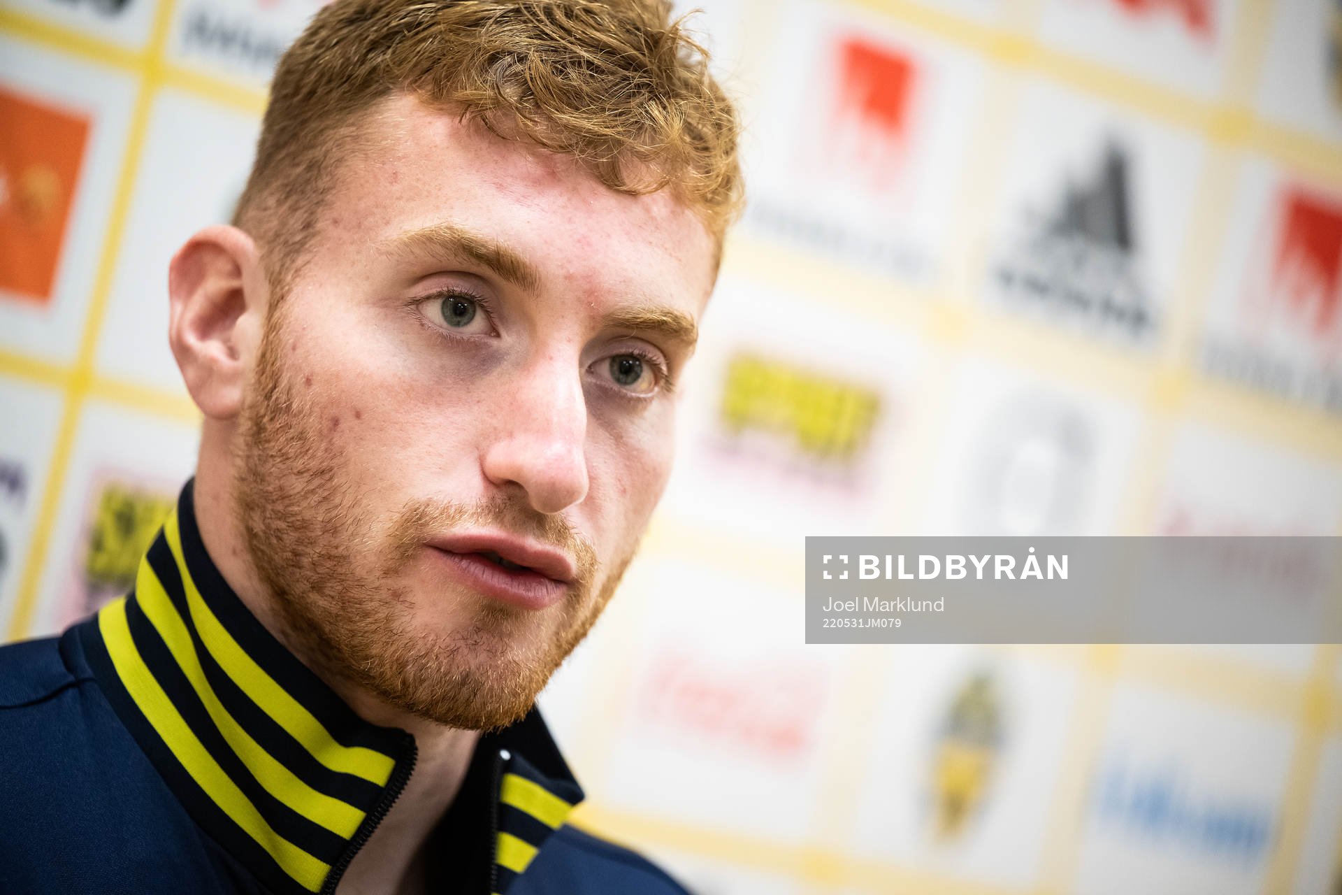 Dejan Kulusevski of the Swedish national football team