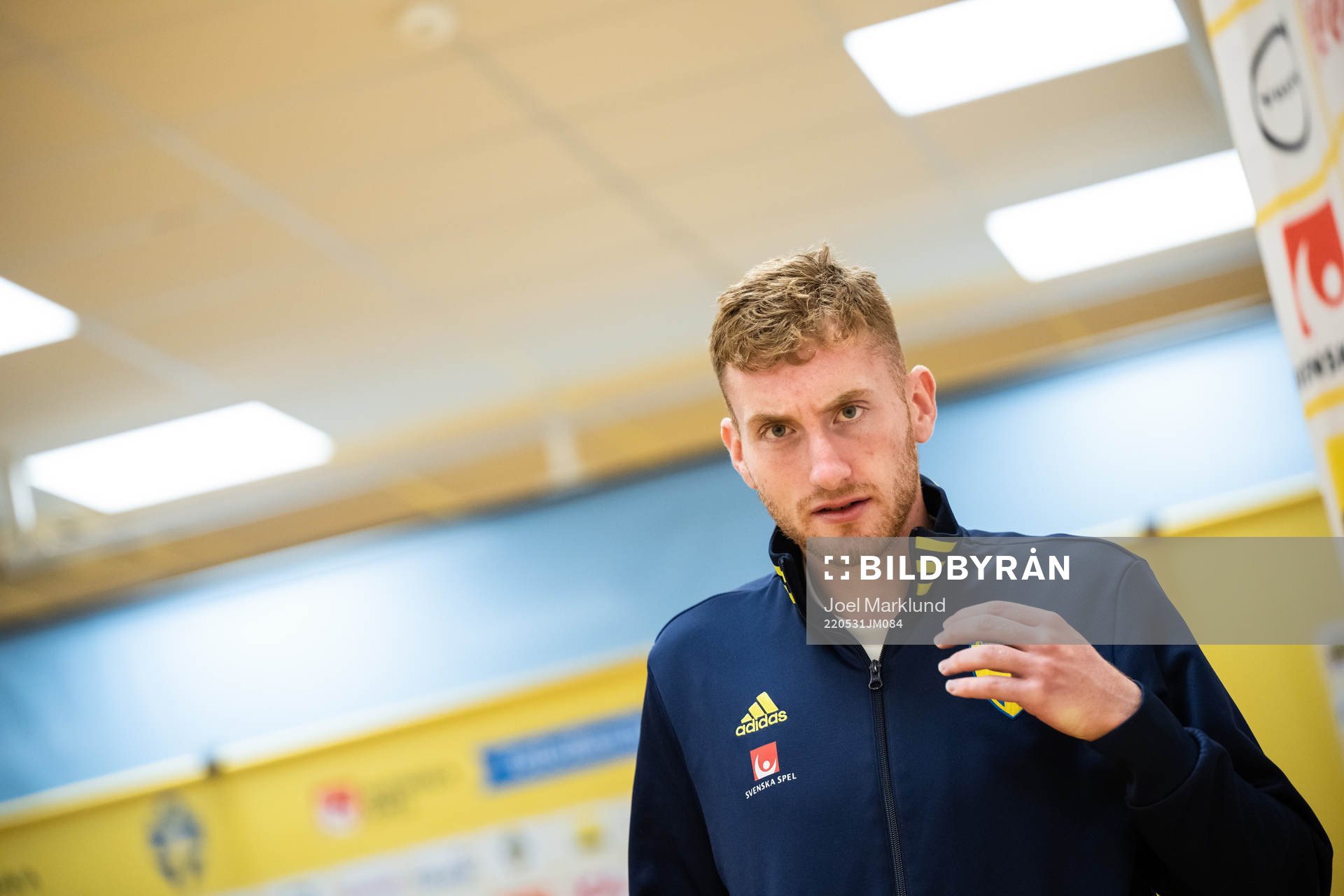 Dejan Kulusevski of the Swedish national football team