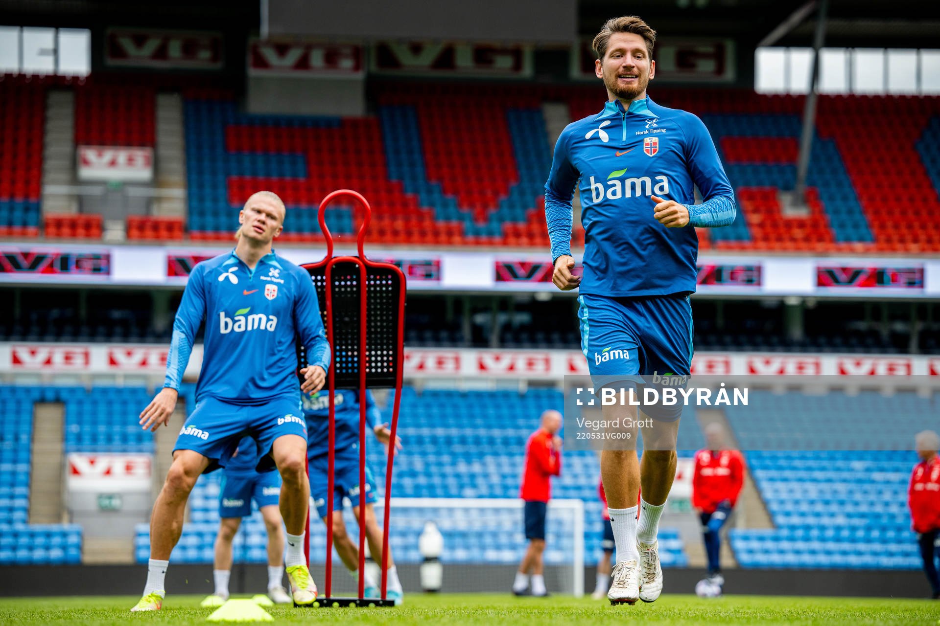 Stefan Strandberg of the Norwegian national football team
