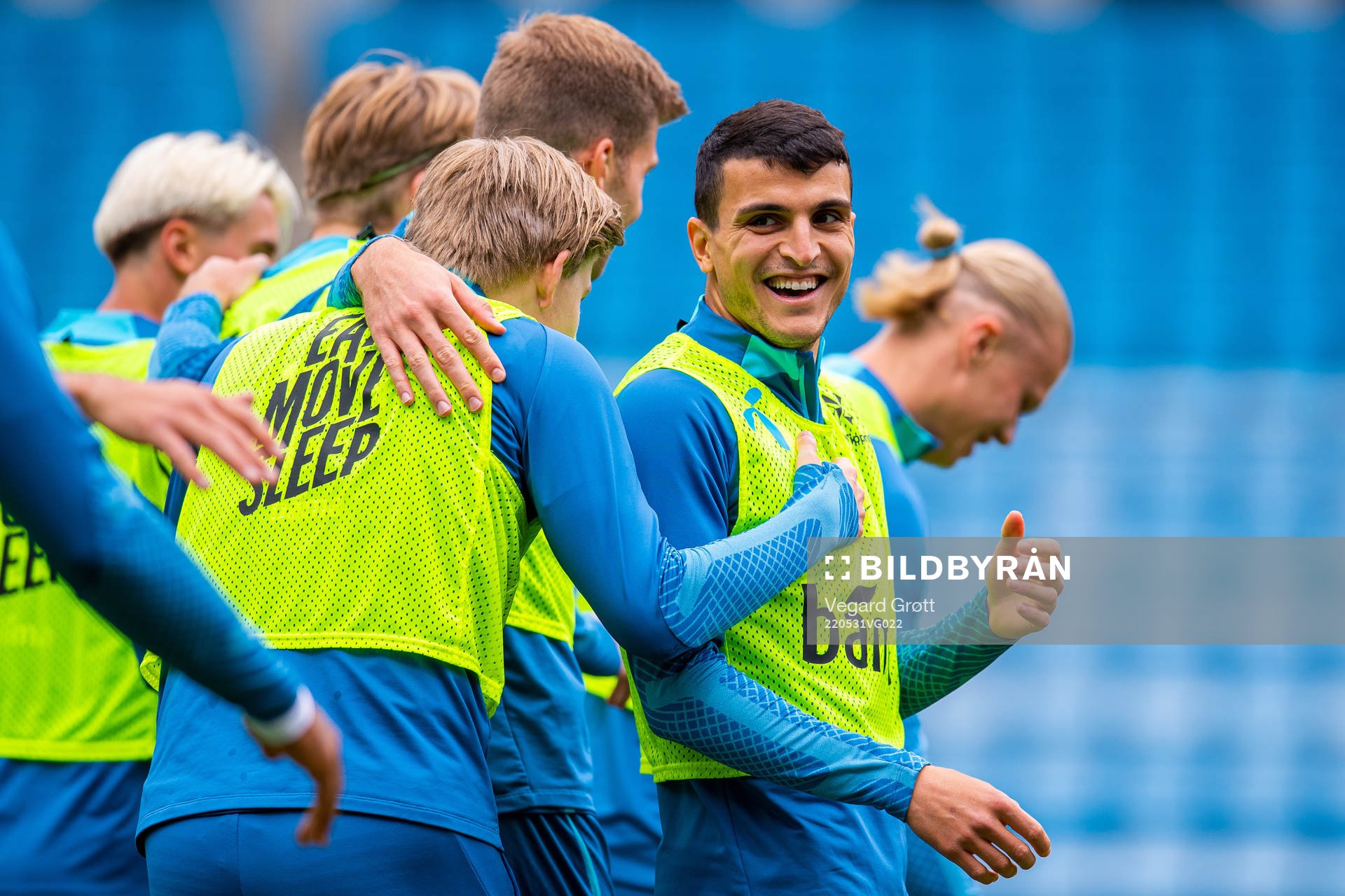 Mohamed Elyounoussi of the Norwegian national football team