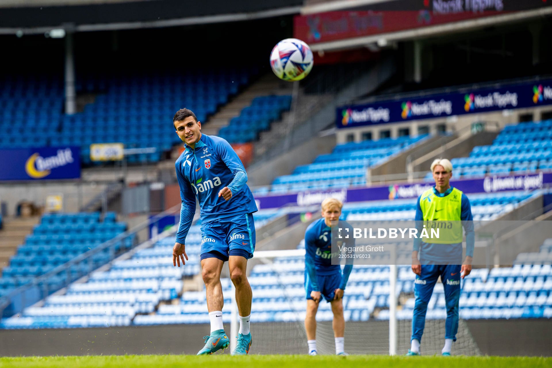 Mohamed Elyounoussi of the Norwegian national football team