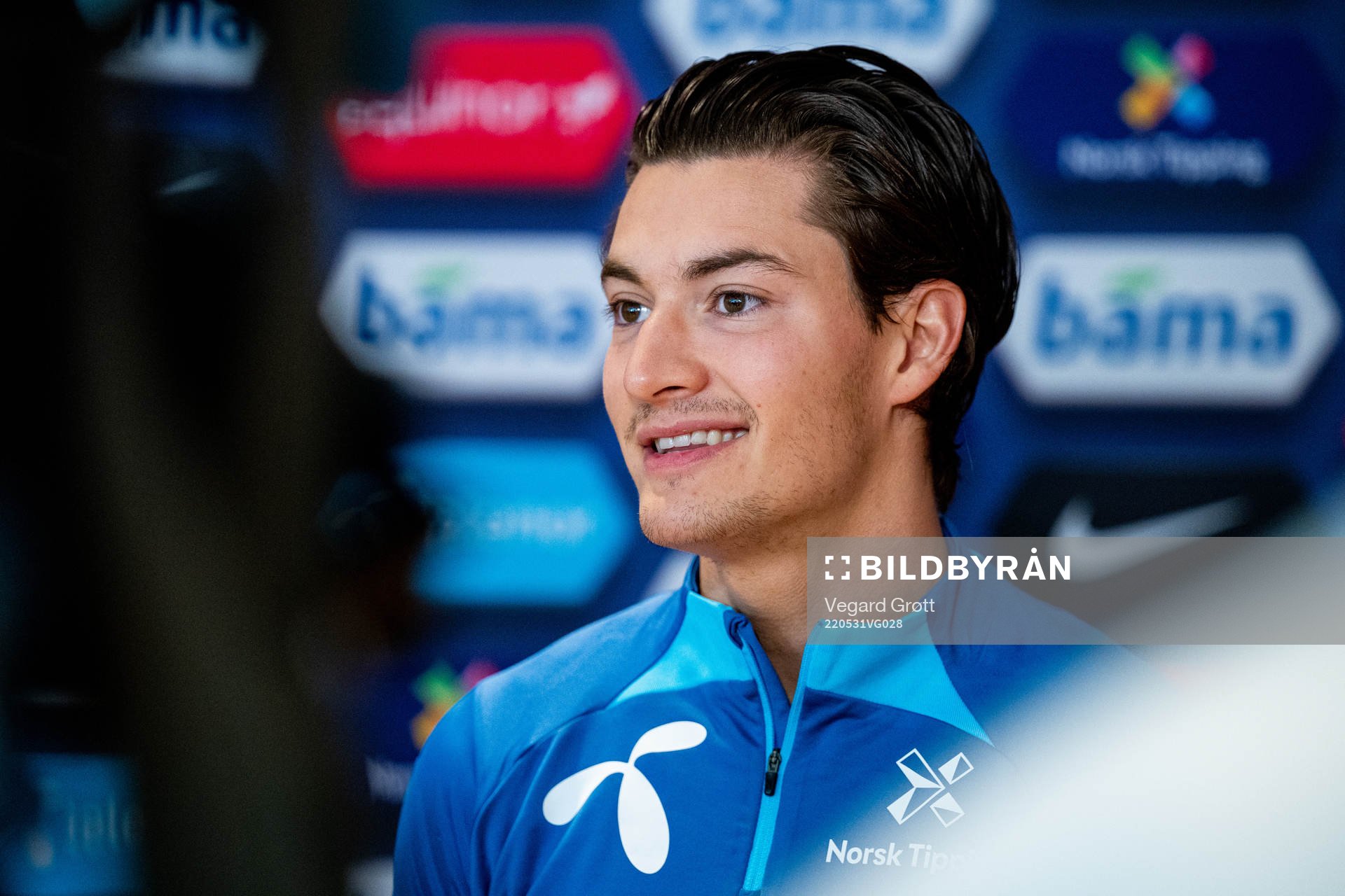 Mathias Normann of the Norwegian national football team