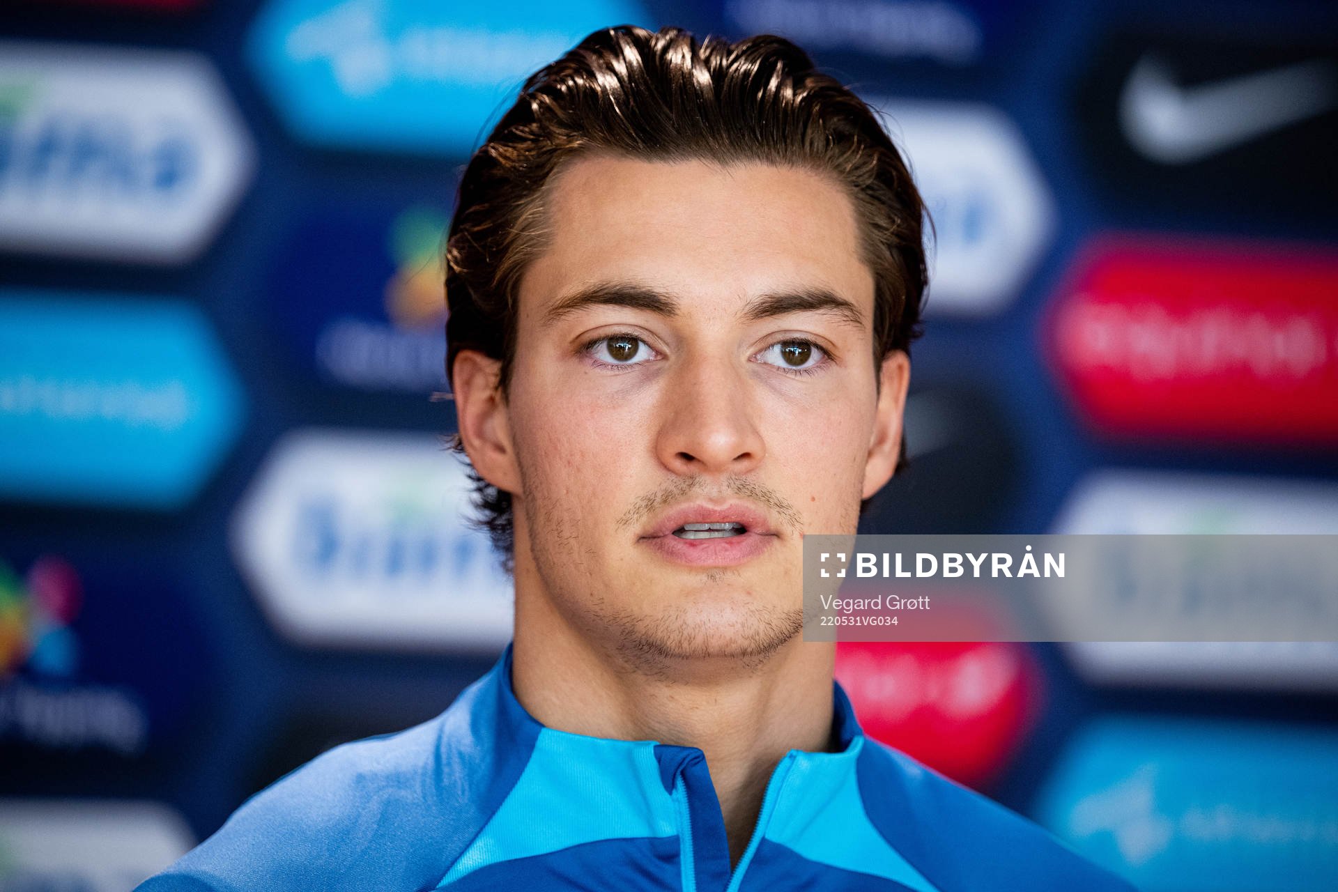 Mathias Normann of the Norwegian national football team