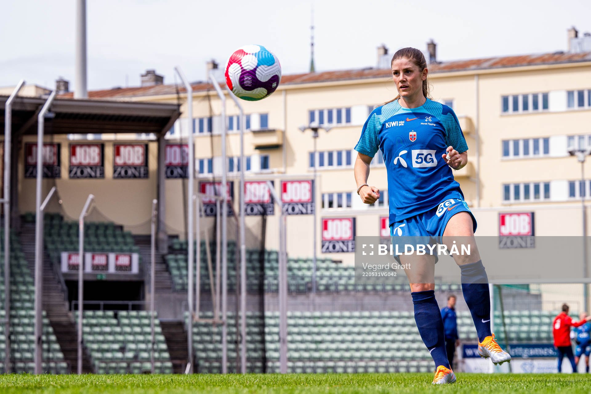 Maren Mjelde of the Norwegian women's national football team
