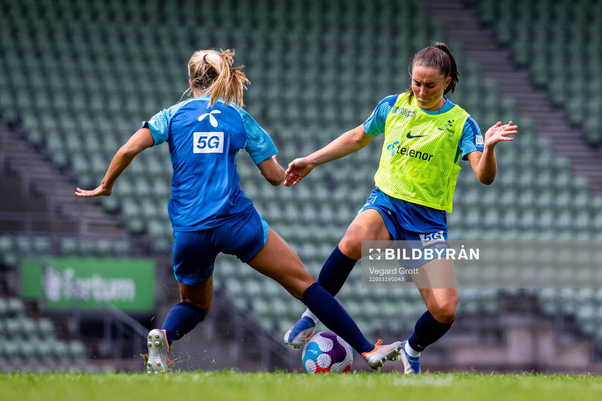 Vilde Bøe Risa of the Norwegian women's national football