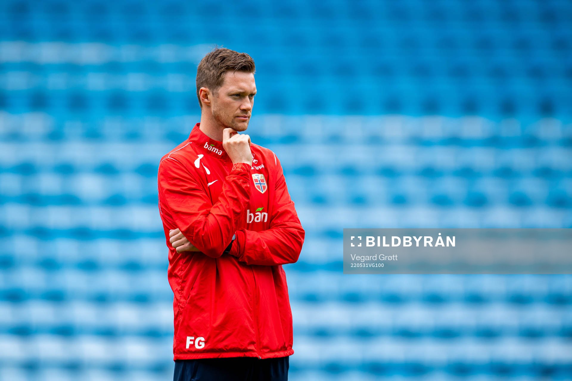 Pål Fjelde of the Norwegian national football team