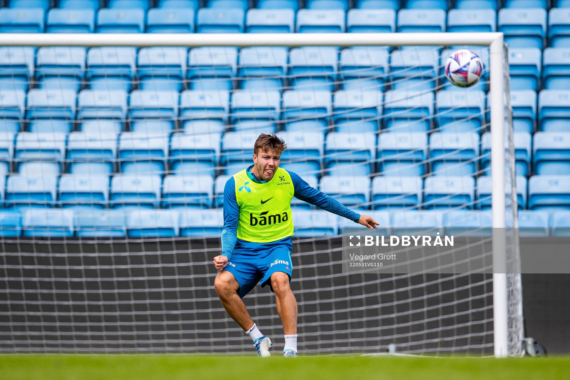Fredrik André Bjørkan of the Norwegian national football
