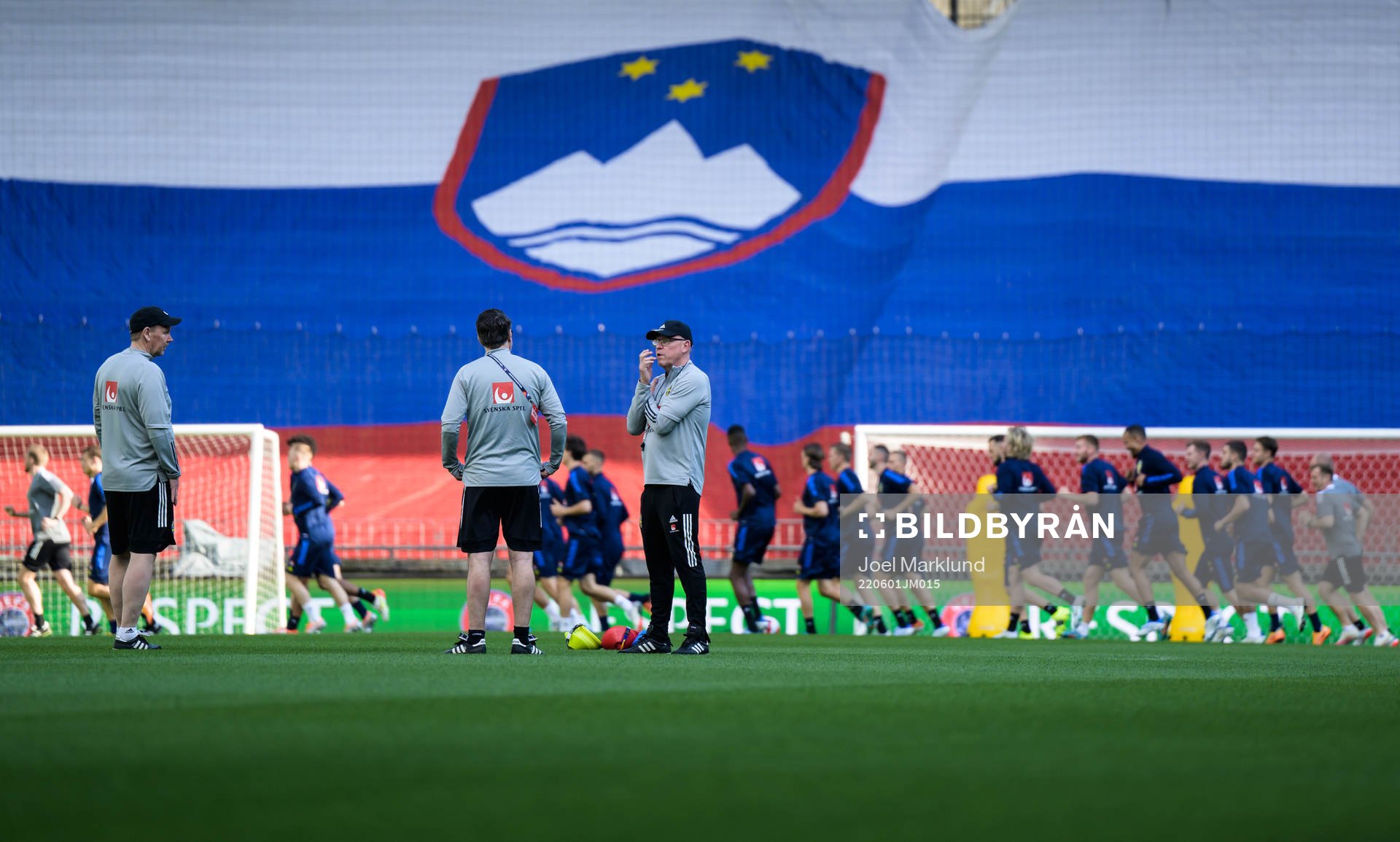 Head coach Janne Andersson of the Swedish national football