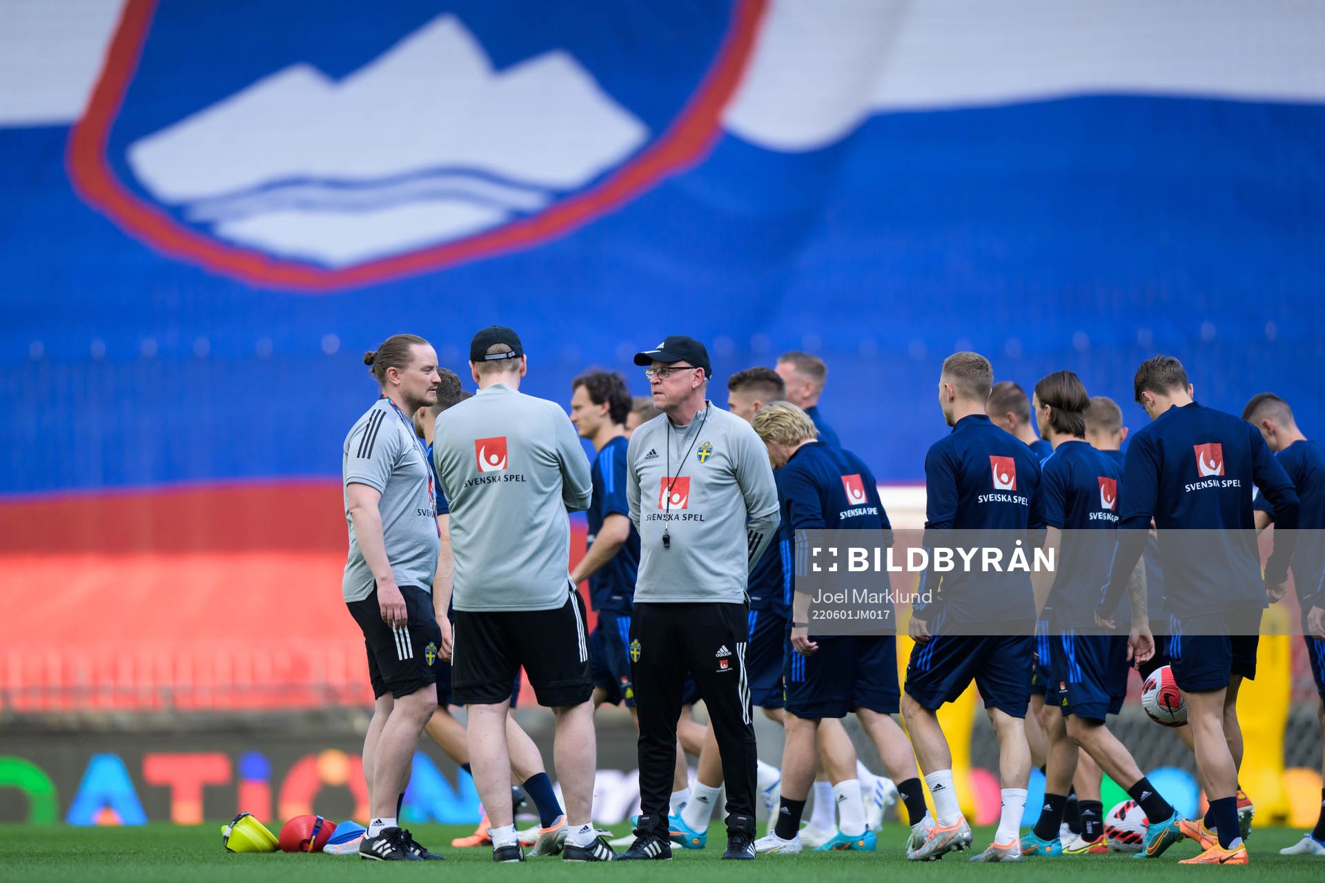 Head coach Janne Andersson of the Swedish national football