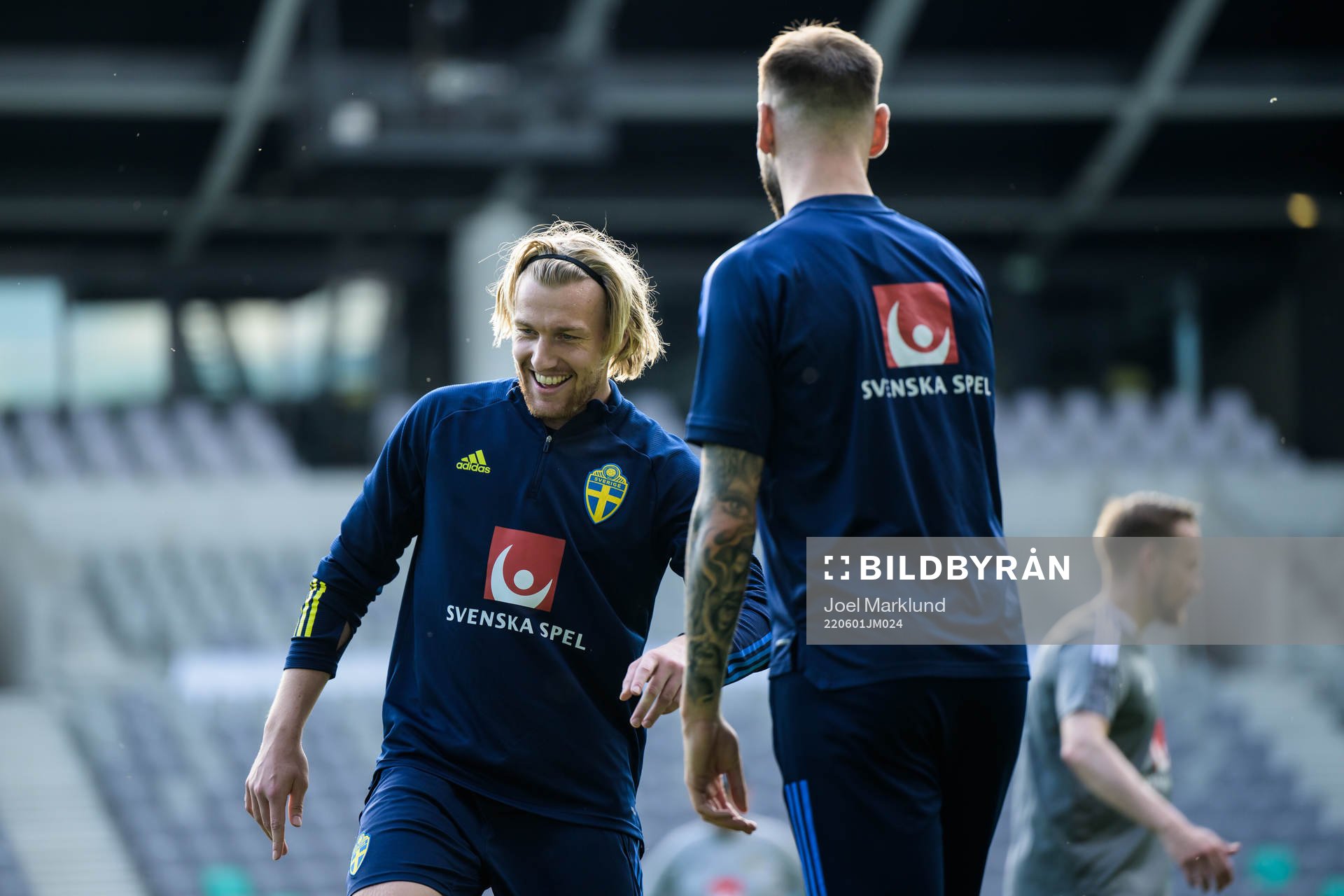 Emil Forsberg of the Swedish national football team